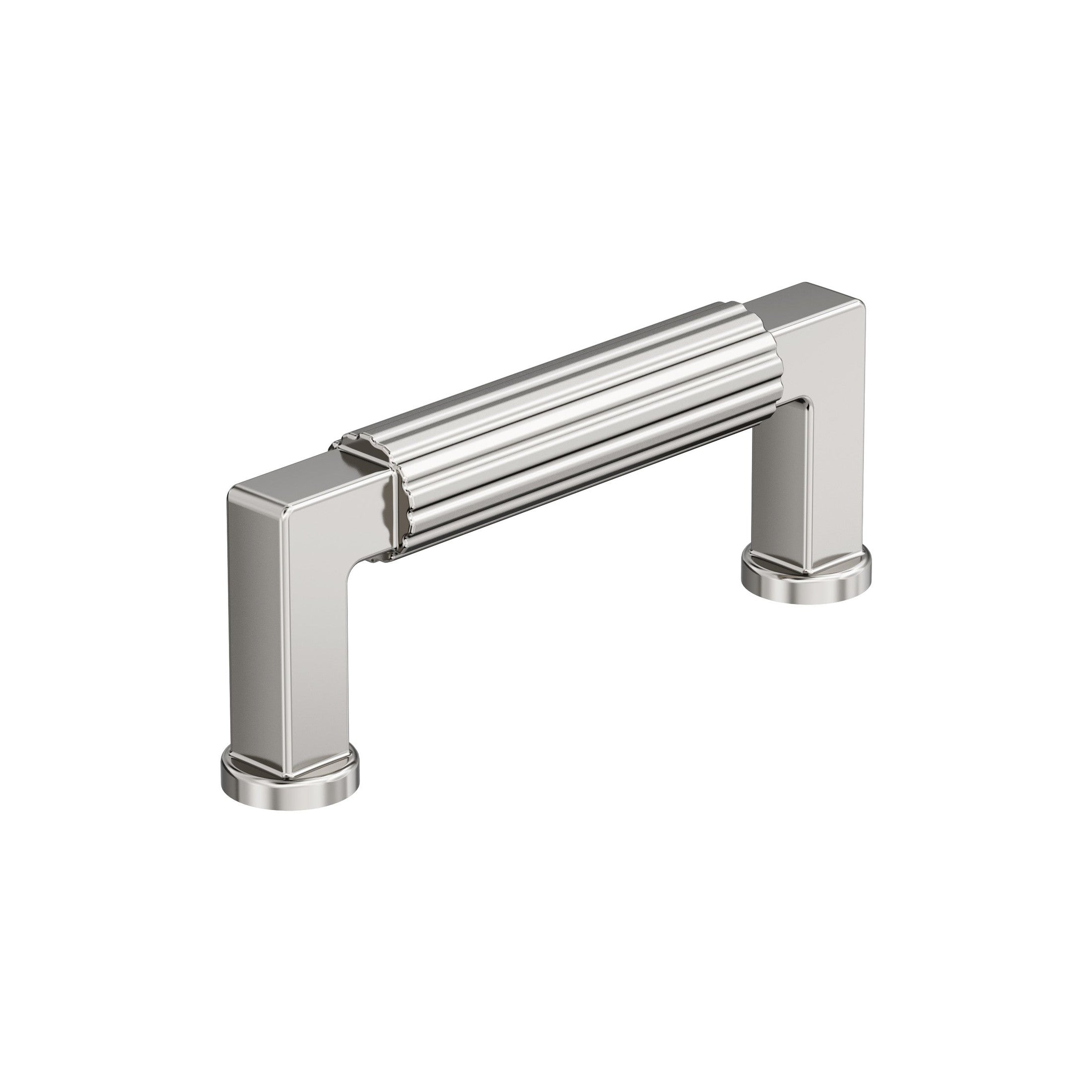 Ballard 3 inch (76mm) CentertoCenter Polished Nickel Cabinet Pull