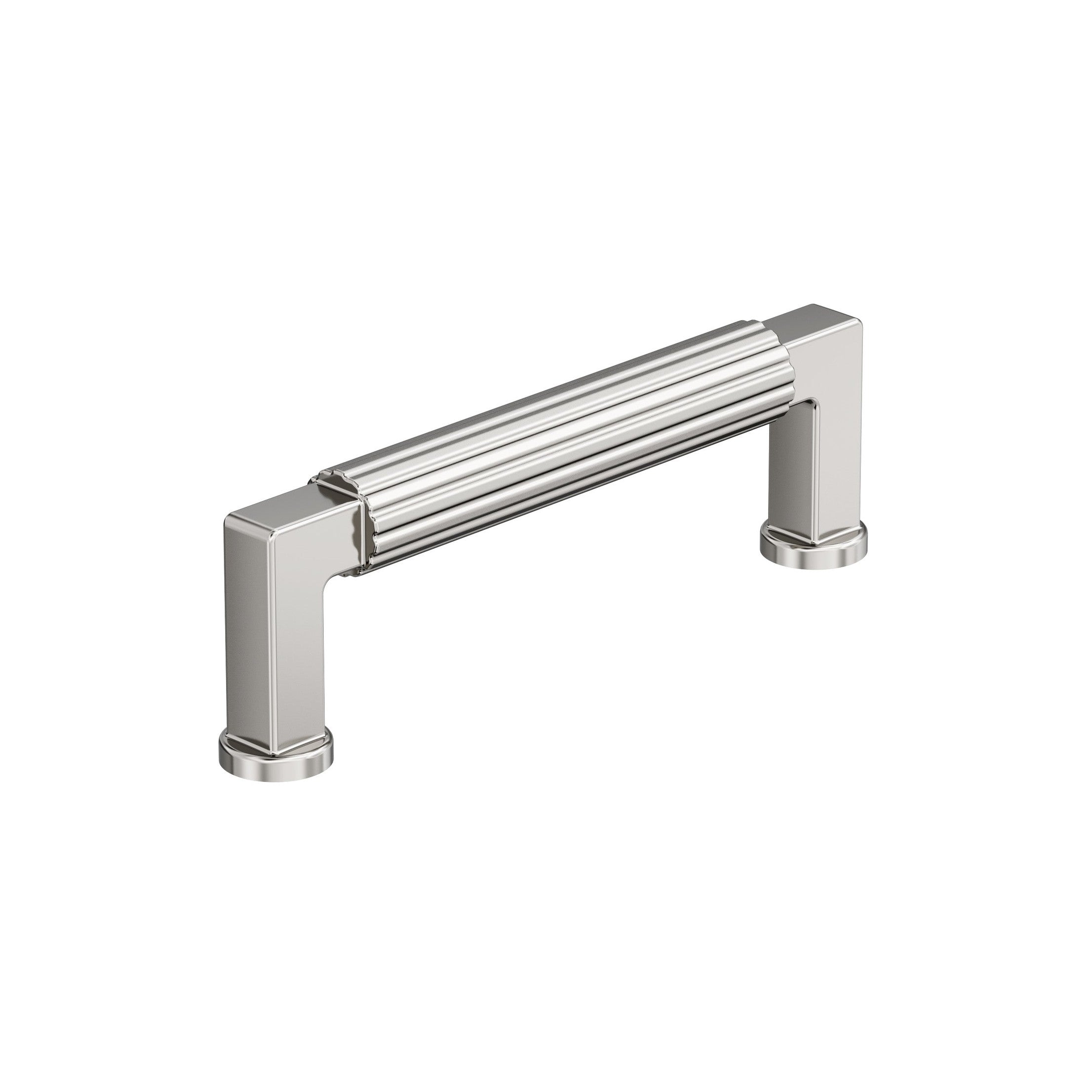 Ballard 33/4 inch (96mm) CentertoCenter Polished Nickel Cabinet Pull