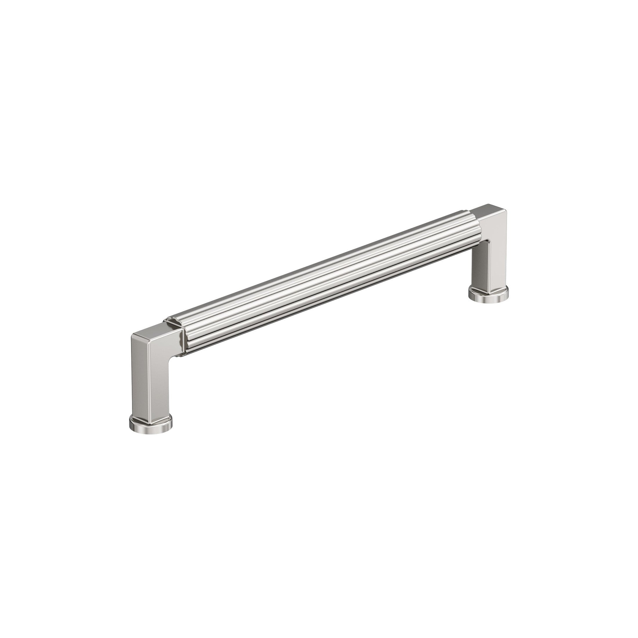 Ballard 65/16 inch (160mm) CentertoCenter Polished Nickel Cabinet Pull