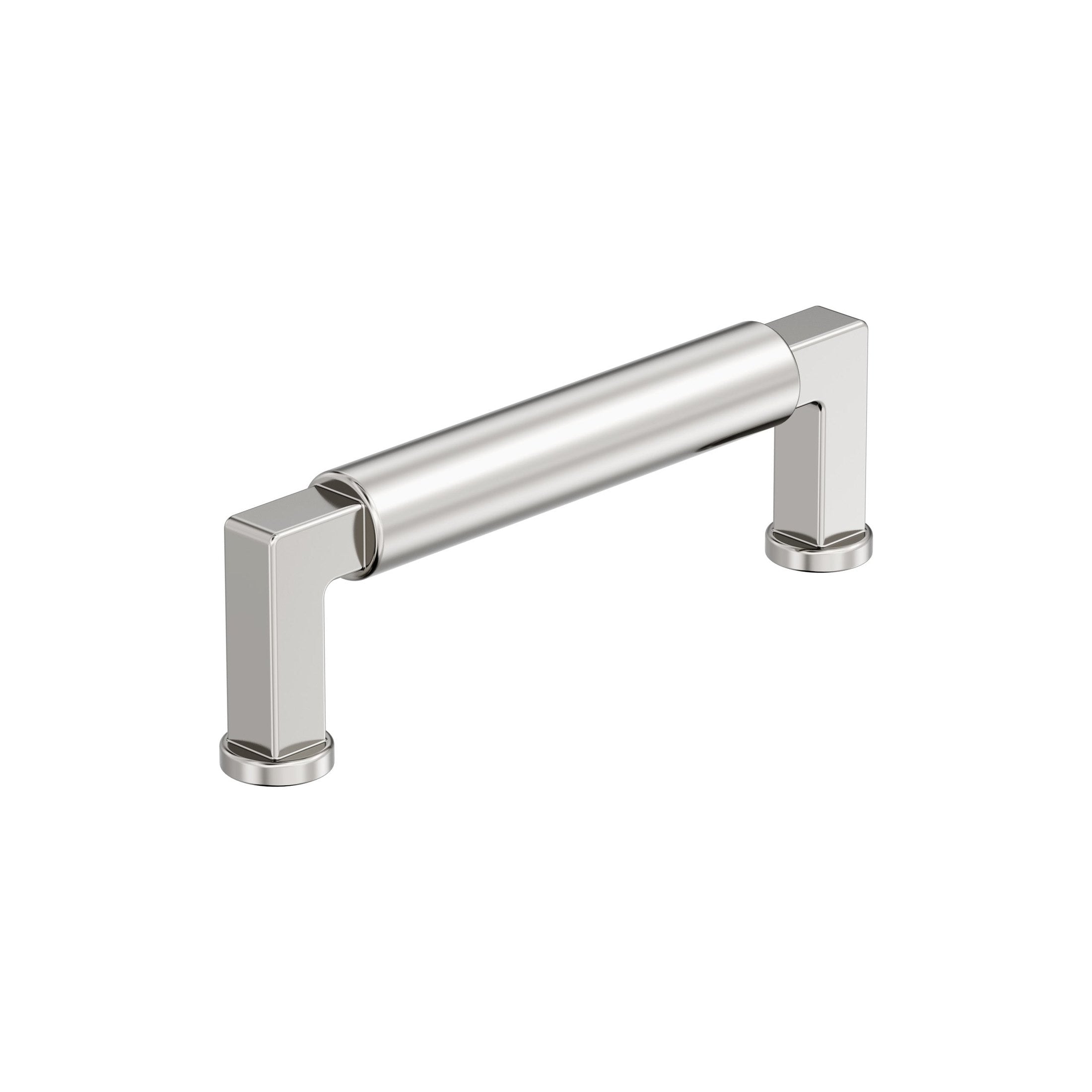 Balon 33/4 inch (96mm) CentertoCenter Polished Nickel Cabinet Pull