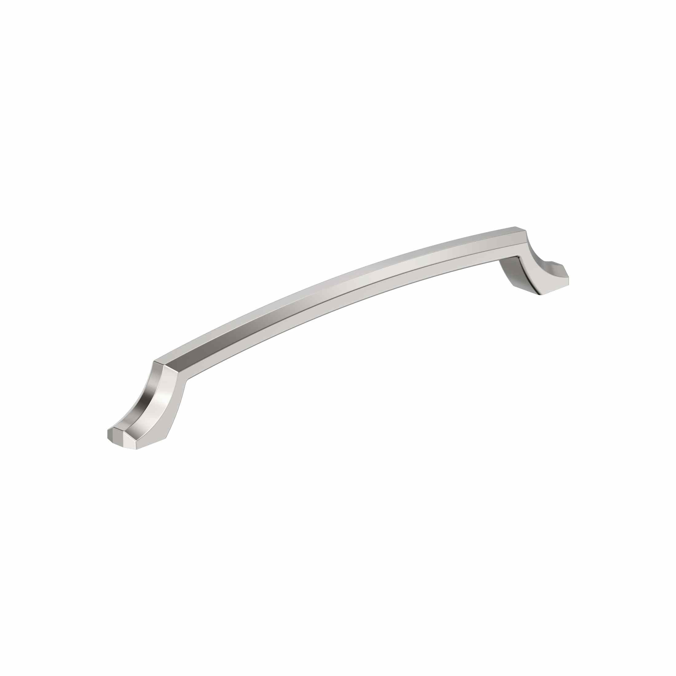 Bellamy 813/16 inch (224mm) CentertoCenter Polished Nickel Cabinet Pull