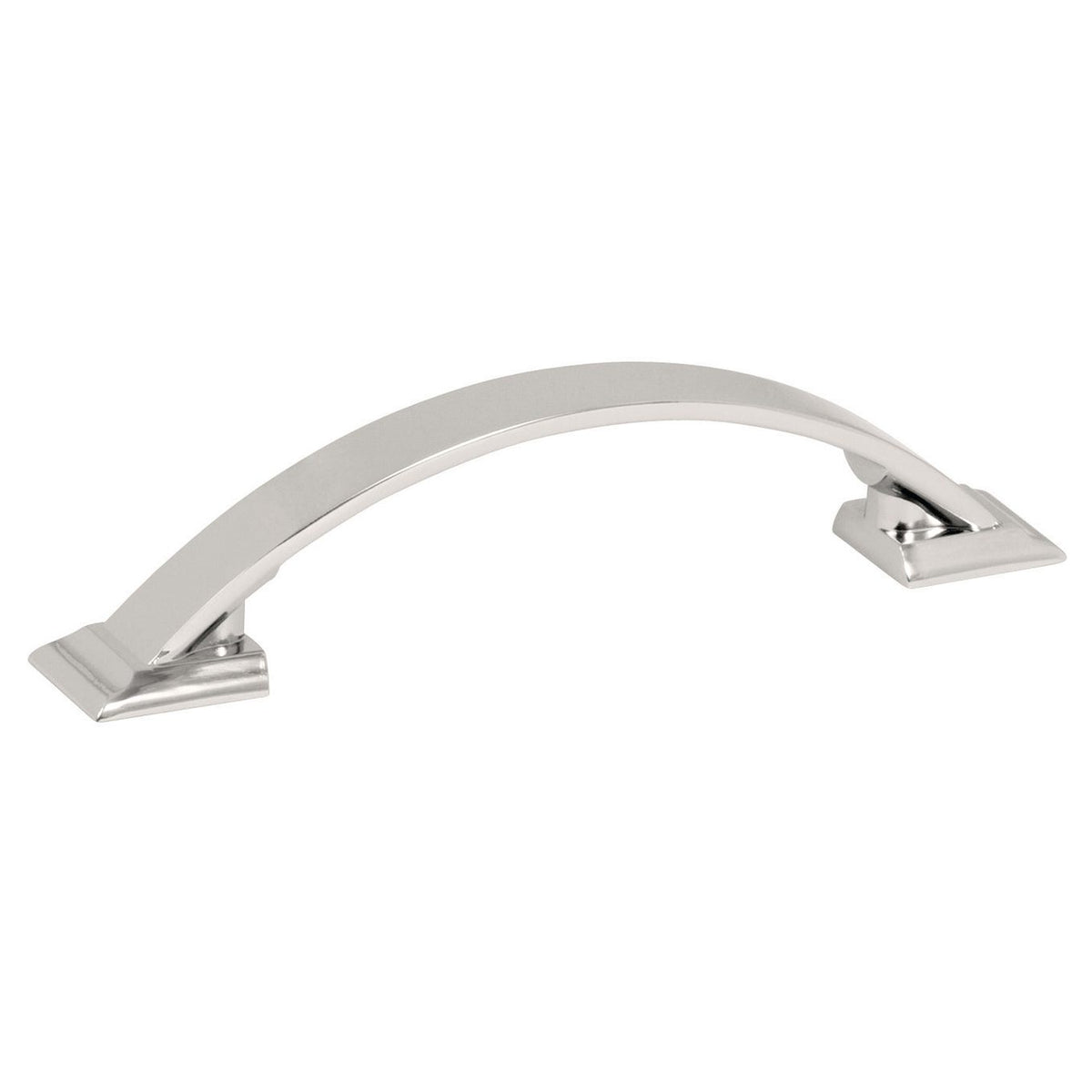 Candler 3 inch (76mm) CentertoCenter Polished Nickel Cabinet Pull