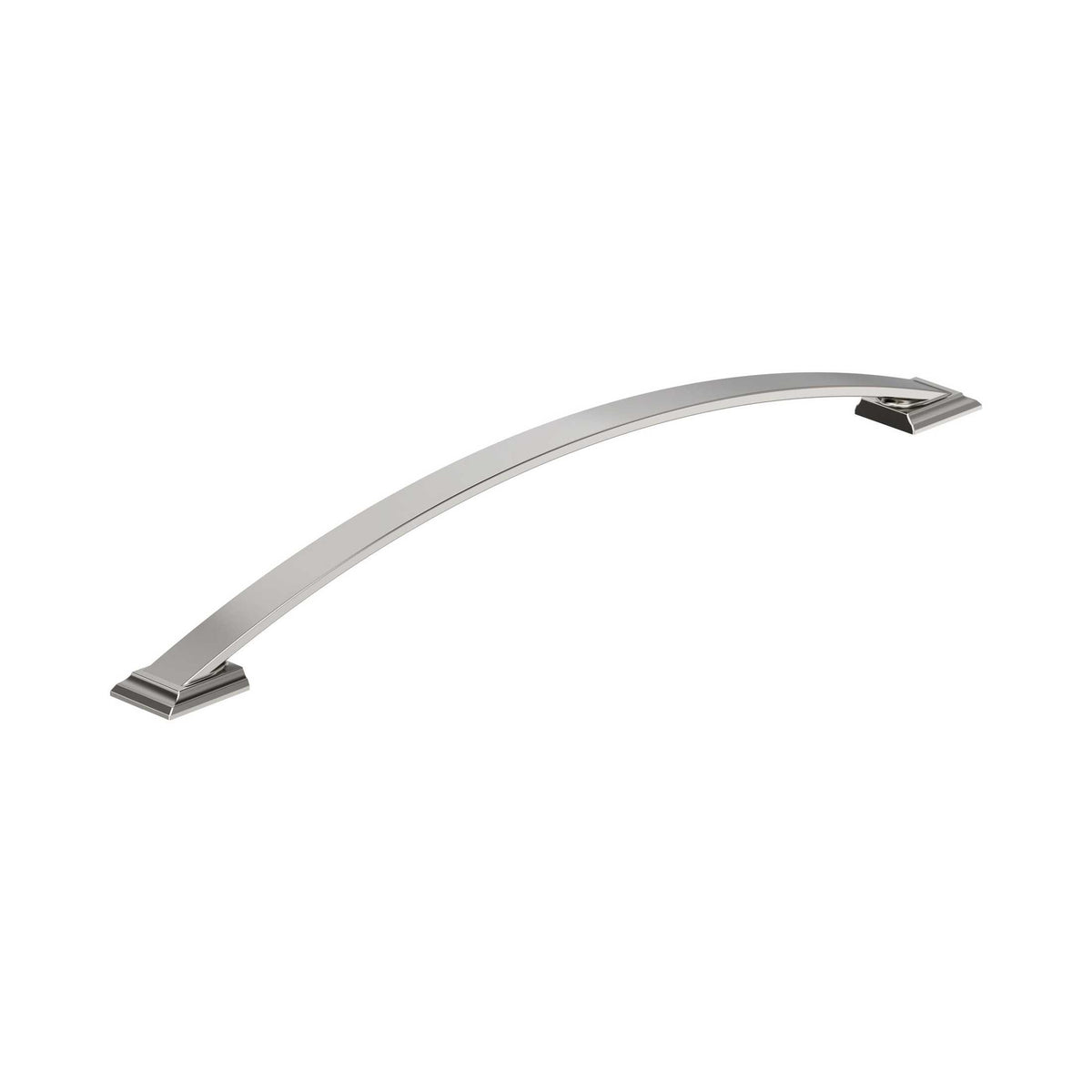 Candler 125/8 inch (320mm) CentertoCenter Polished Nickel Cabinet Pull
