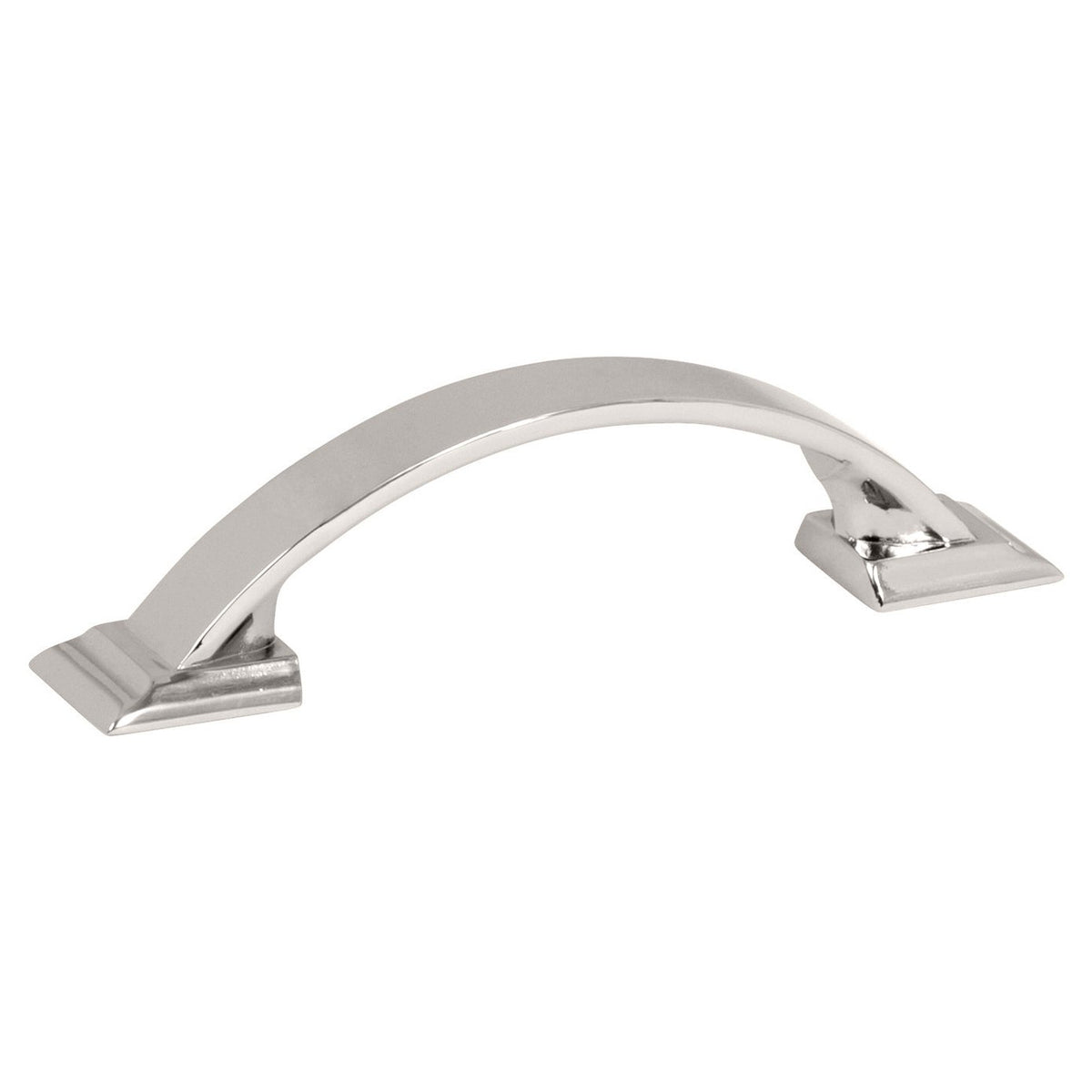 Candler 65/16 inch (160mm) CentertoCenter Polished Nickel Cabinet Pull