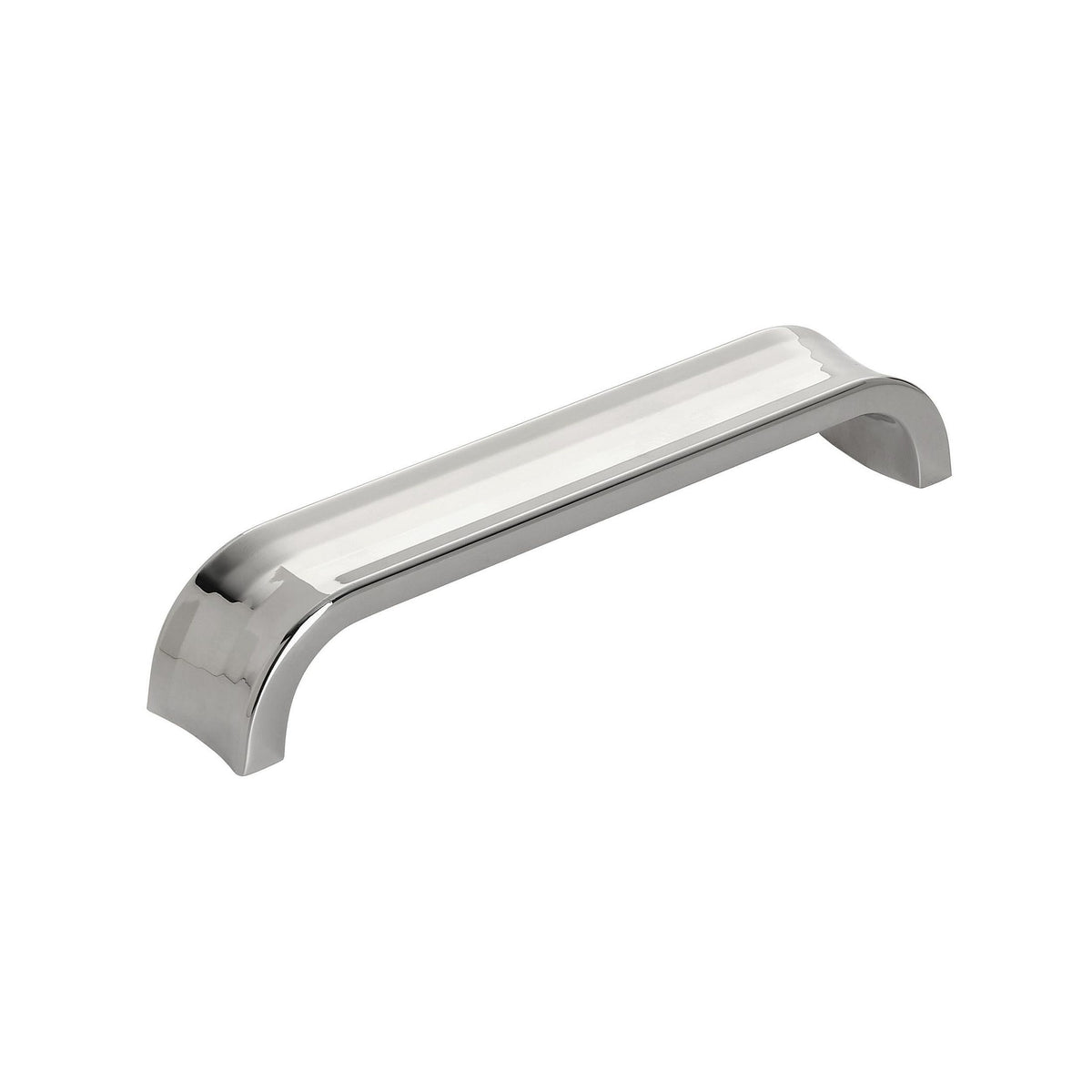 Concentric 51/16 inch (128mm) CentertoCenter Polished Nickel Cabinet Pull