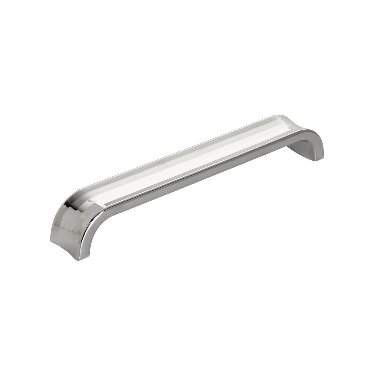 Concentric 65/16 inch (160mm) CentertoCenter Polished Nickel Cabinet Pull