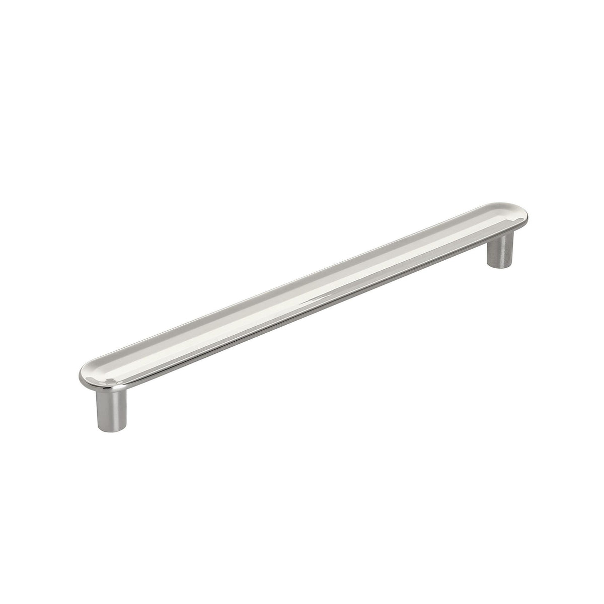 Concentric 65/16 inch (160mm) CentertoCenter Polished Nickel Cabinet Pull