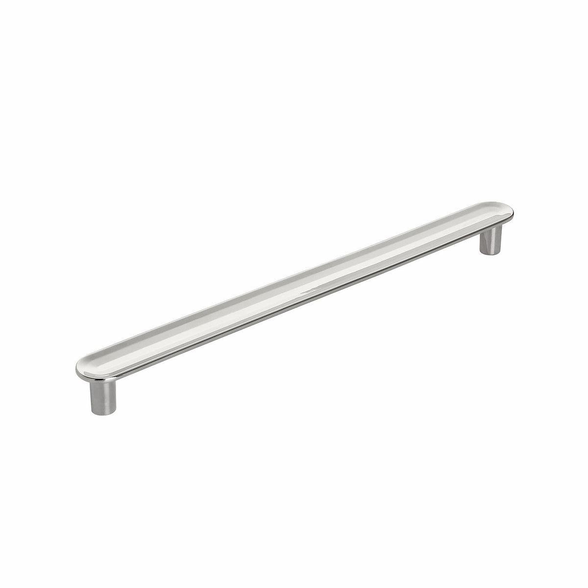 Concentric 79/16 inch (192mm) CentertoCenter Polished Nickel Cabinet Pull