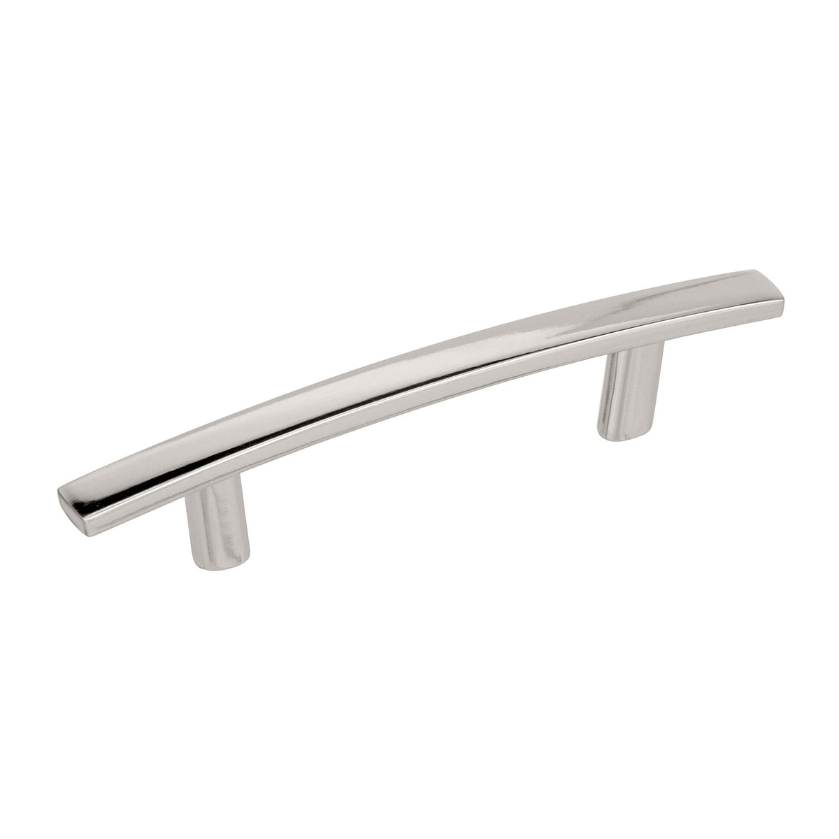 Cyprus 3 inch (76mm) CentertoCenter Polished Nickel Cabinet Pull