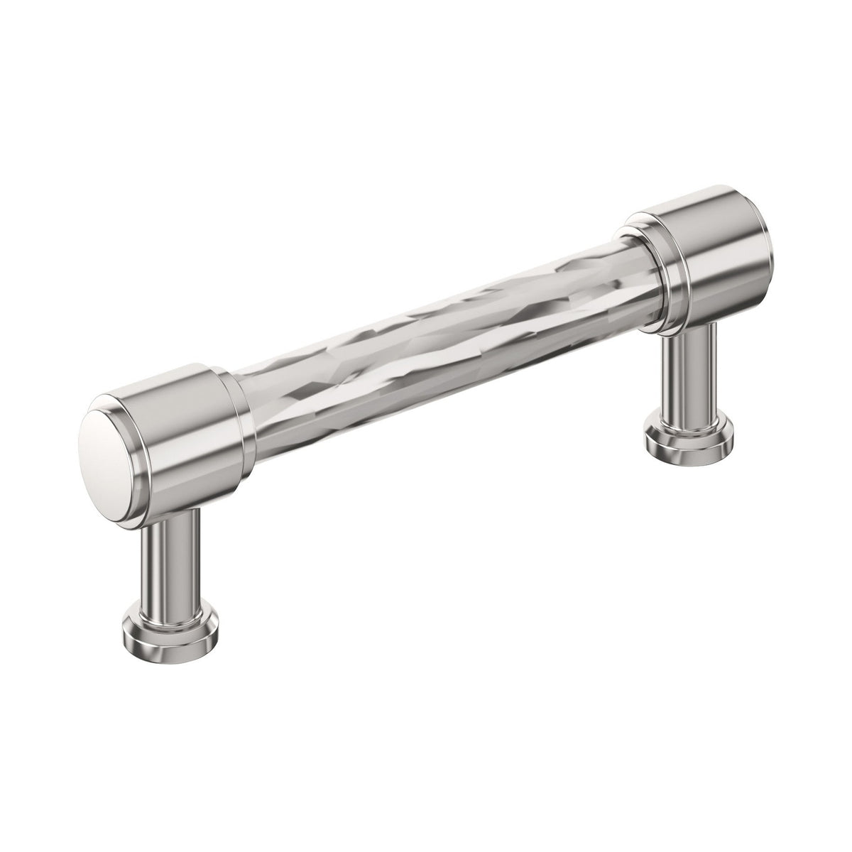 Fairfax 3-3/4 inch (96mm) Center-to-Center Polished Nickel Cabinet Pull