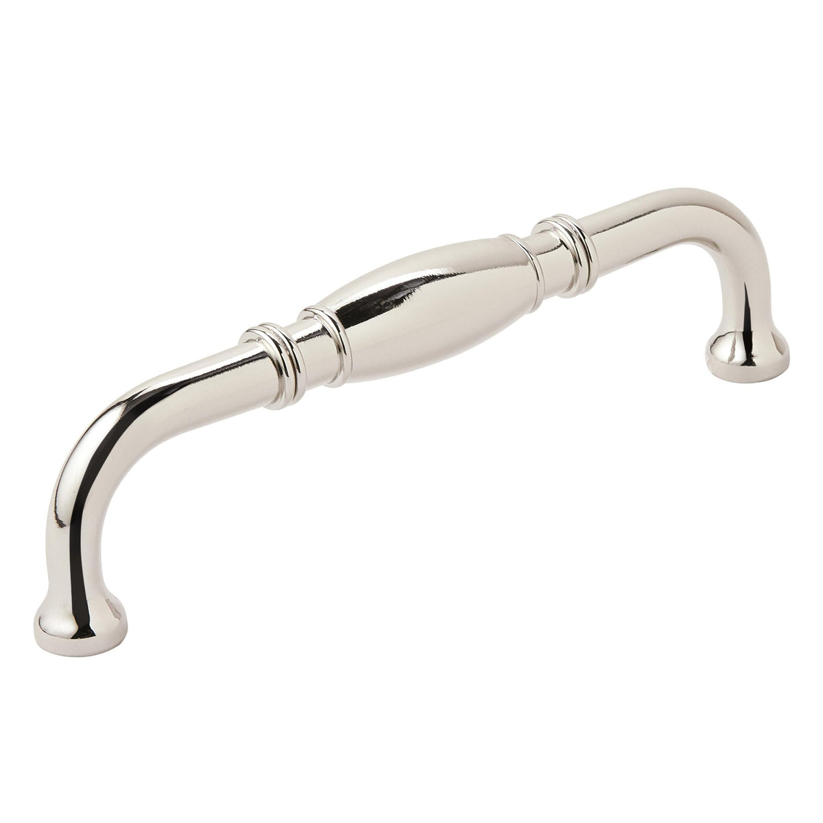 Granby 51/16 inch (128mm) CentertoCenter Polished Nickel Cabinet Pull