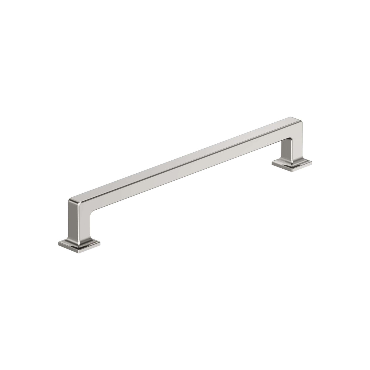 Lintel 813/16 inch (224mm) CentertoCenter Polished Nickel Cabinet Pull