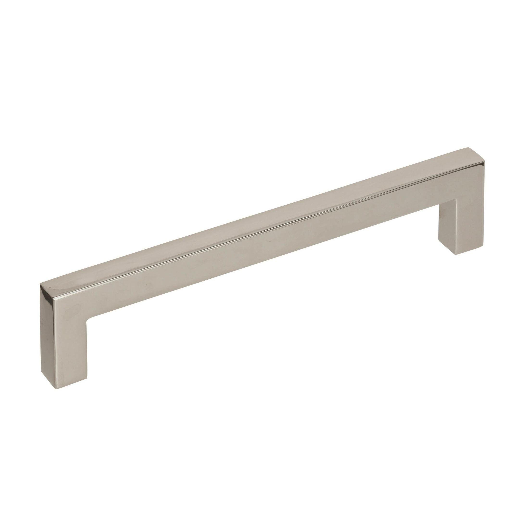 Monument 51/16 inch (128mm) CentertoCenter Polished Nickel Cabinet Pull