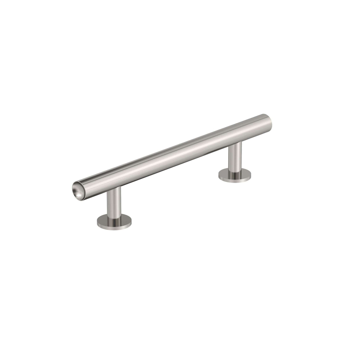 Radius 33/4 inch (96mm) CentertoCenter Polished Nickel Cabinet Pull