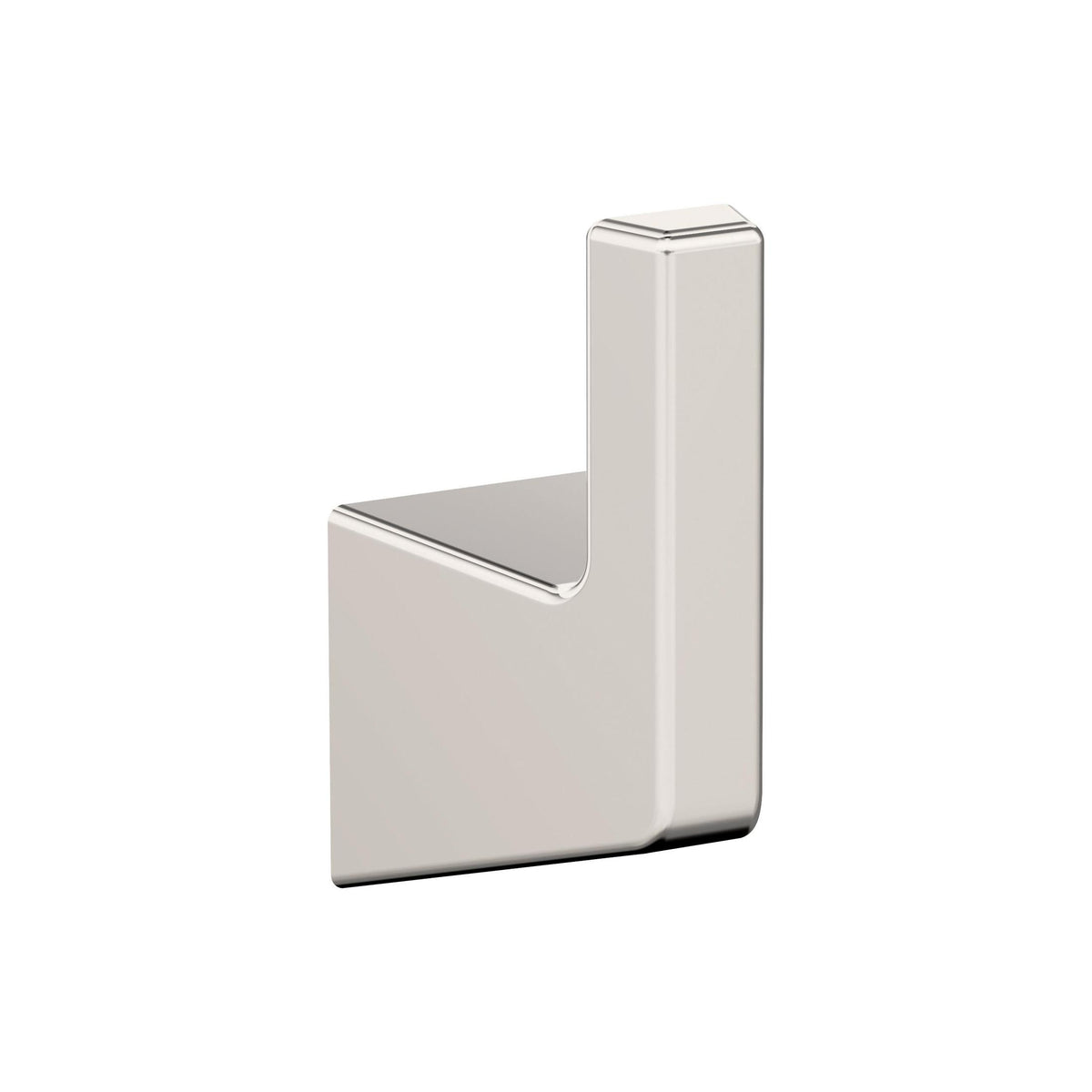 Blackrock Polished Nickel Single Prong Robe Hook