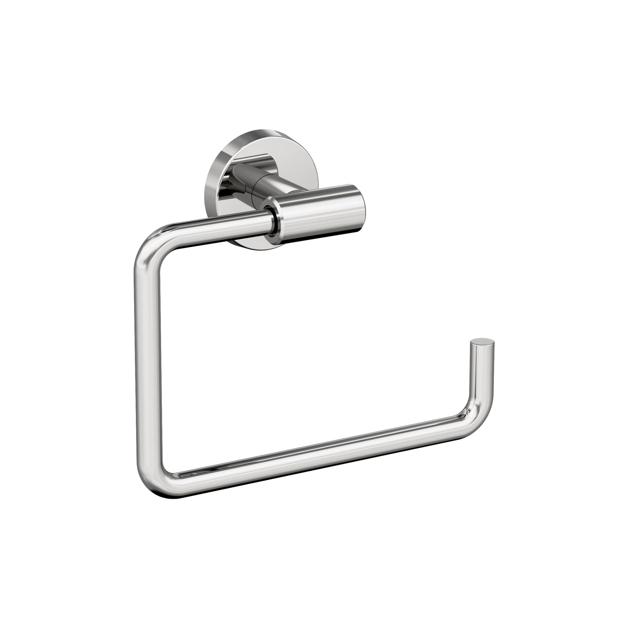 Arrondi Polished Stainless Steel Open Towel Ring