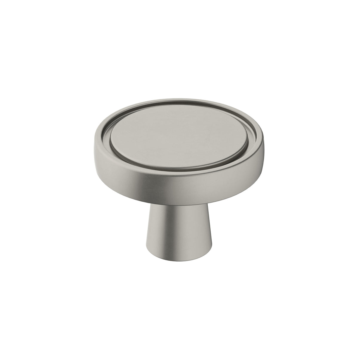 Destine 13/8 inch (35mm) Diameter Satin Nickel Cabinet Knob