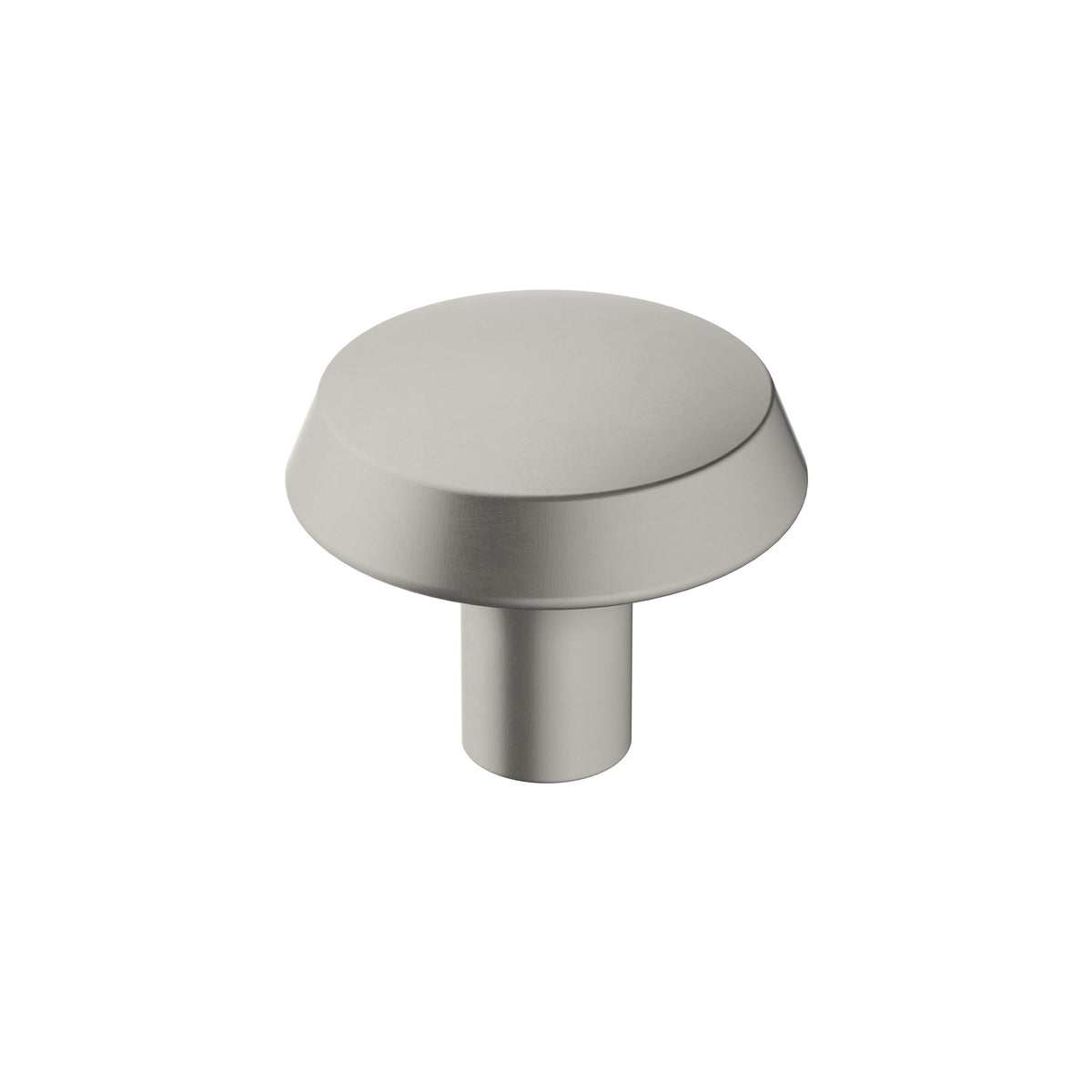 Premise 11/4 inch (32mm) Diameter Satin Nickel Cabinet Knob