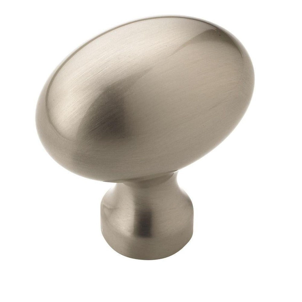 Vaile 13/8 inch (35mm) Length Satin Nickel Cabinet Knob