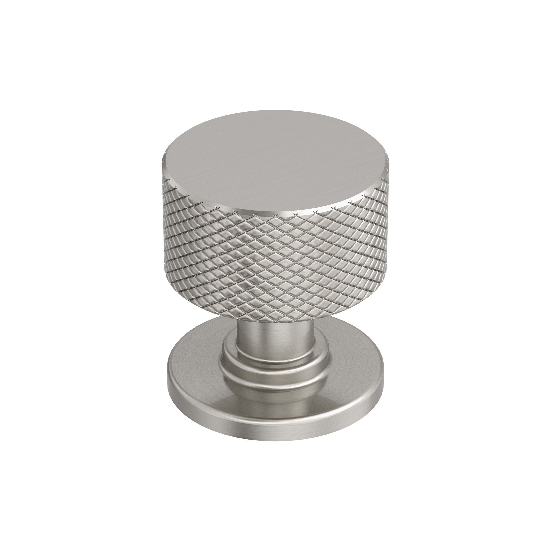 Balata 11/8 inch (29mm) Diameter Satin Nickel Cabinet Knob