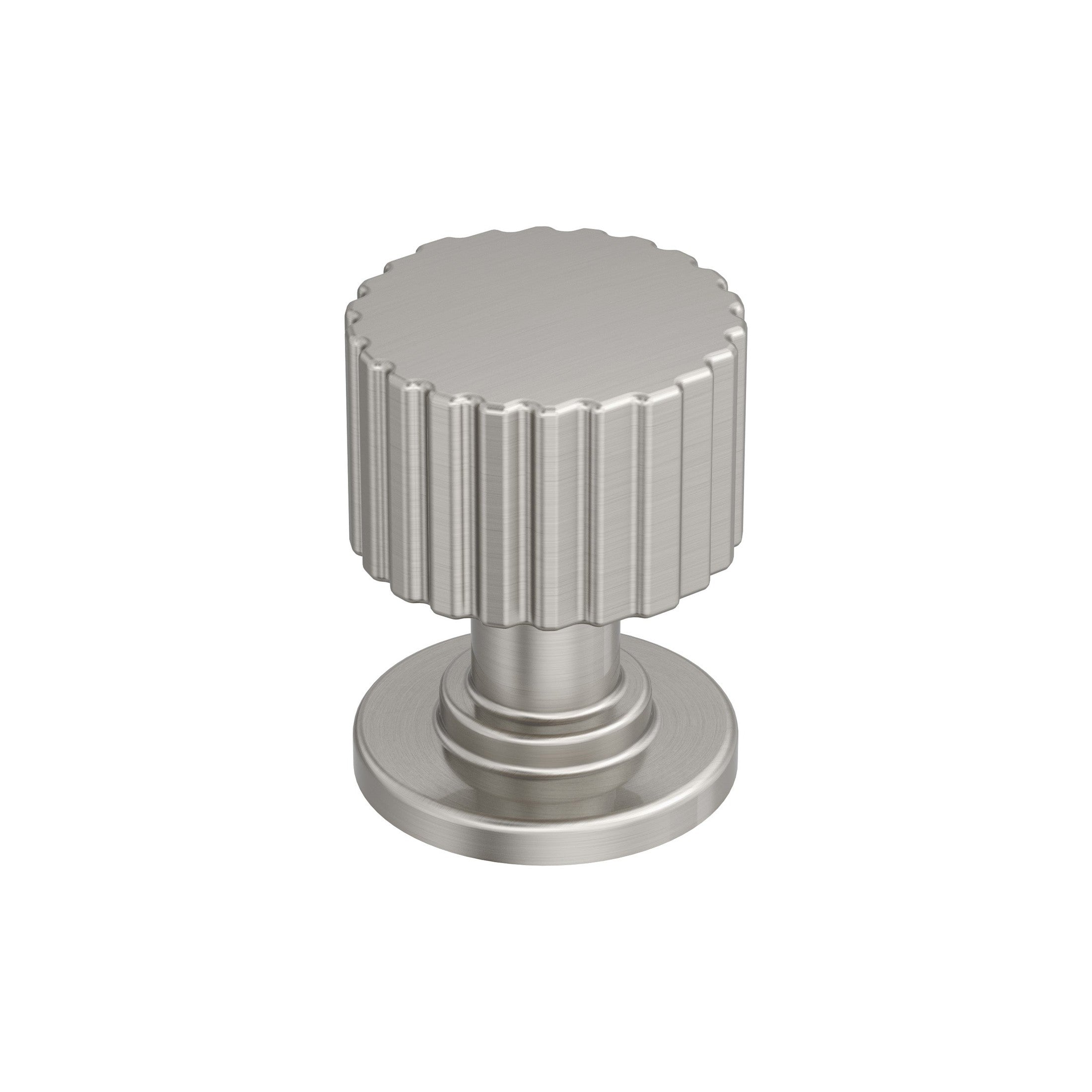 Ballard 1 inch (25mm) Diameter Satin Nickel Cabinet Knob