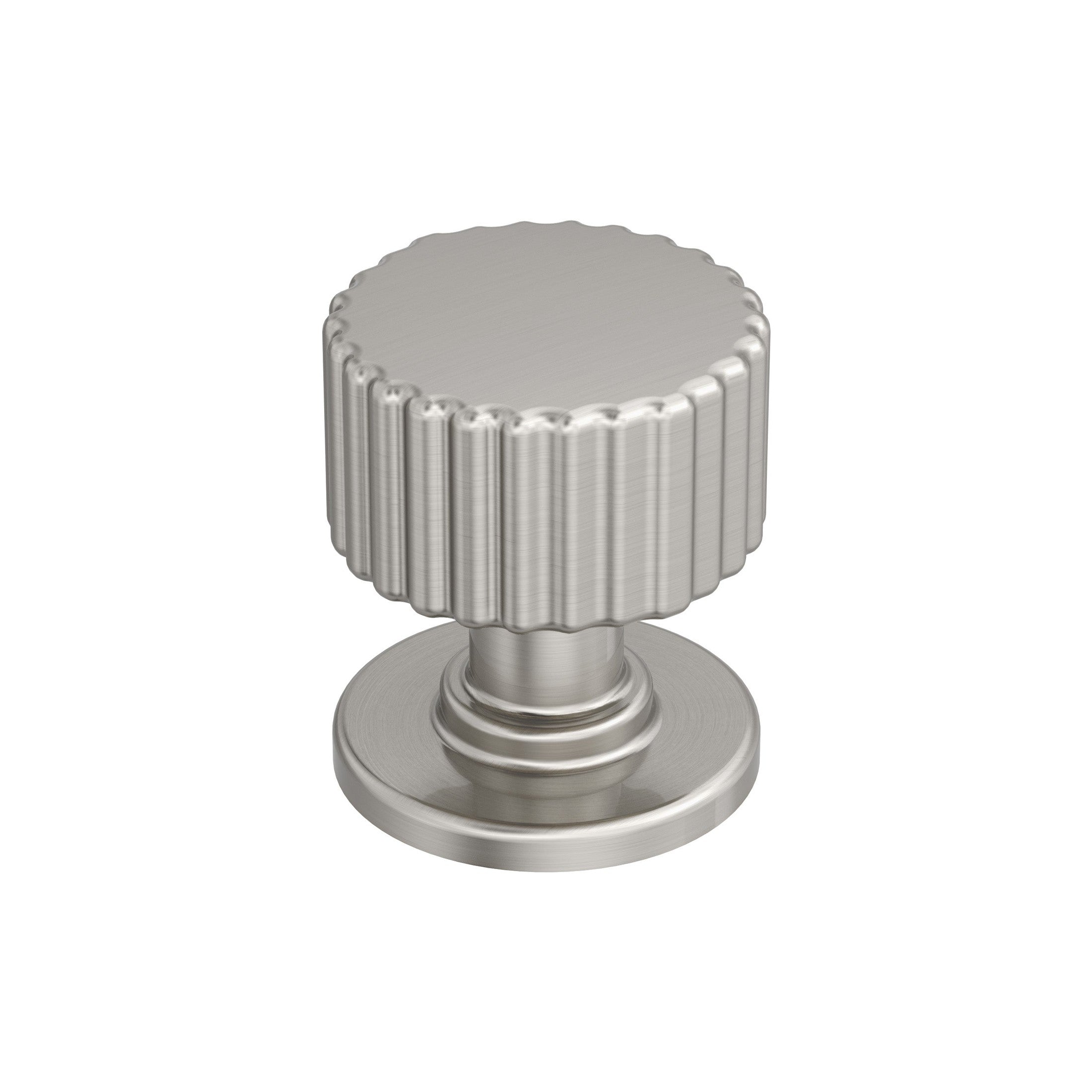 Ballard 11/8 inch (29mm) Diameter Satin Nickel Cabinet Knob