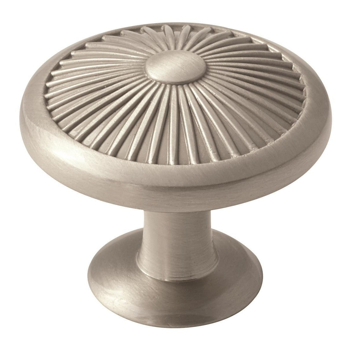 Crawford 13/8 inch (35mm) Diameter Satin Nickel Cabinet Knob
