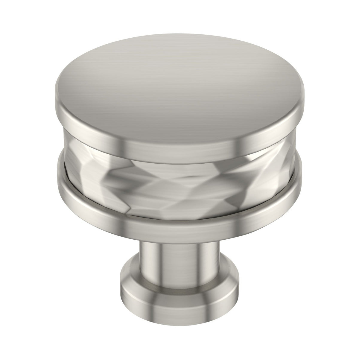 Fairfax 1-1/4 inch (32mm) Diameter Satin Nickel Cabinet Knob
