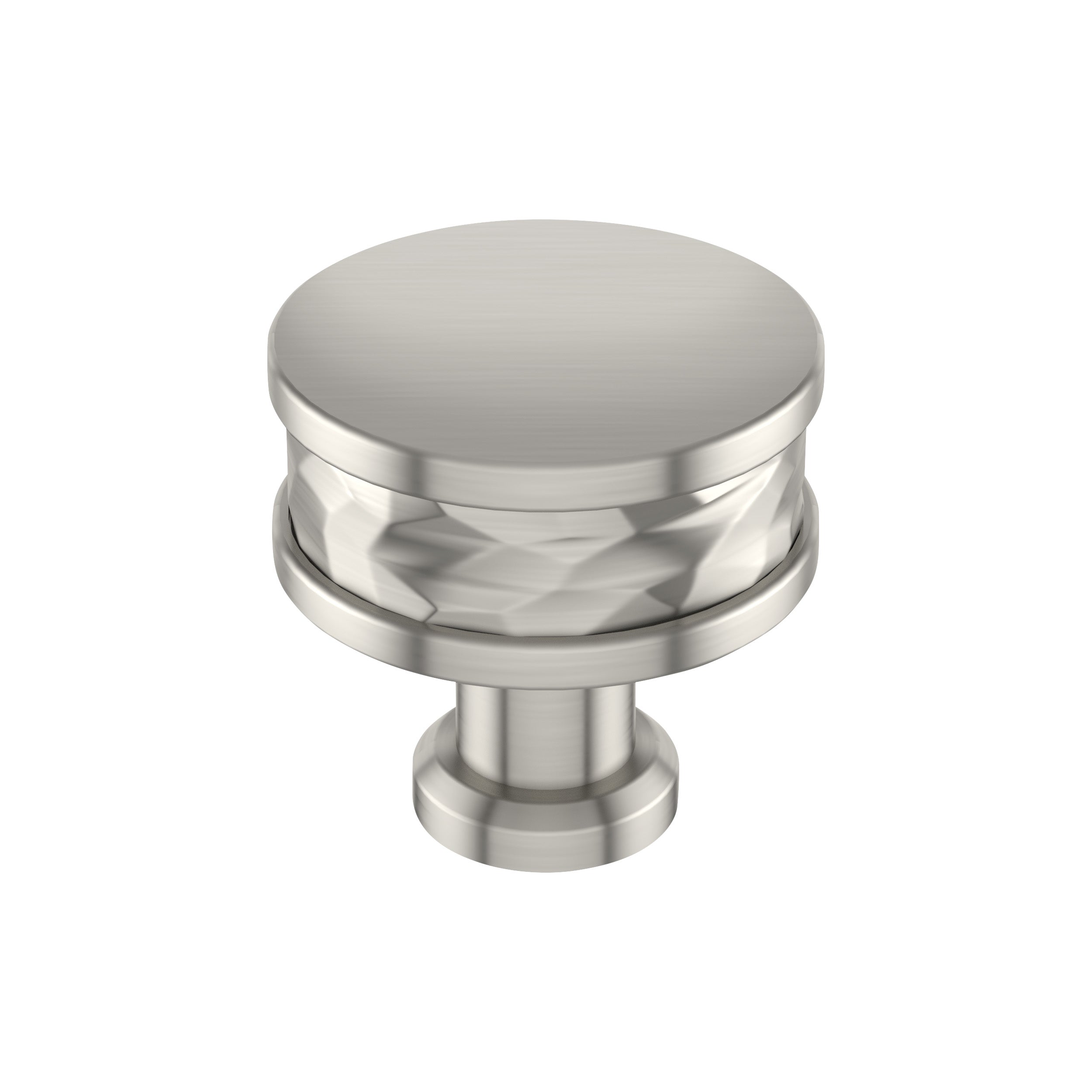 Fairfax 1-1/4 inch (32mm) Diameter Satin Nickel Cabinet Knob