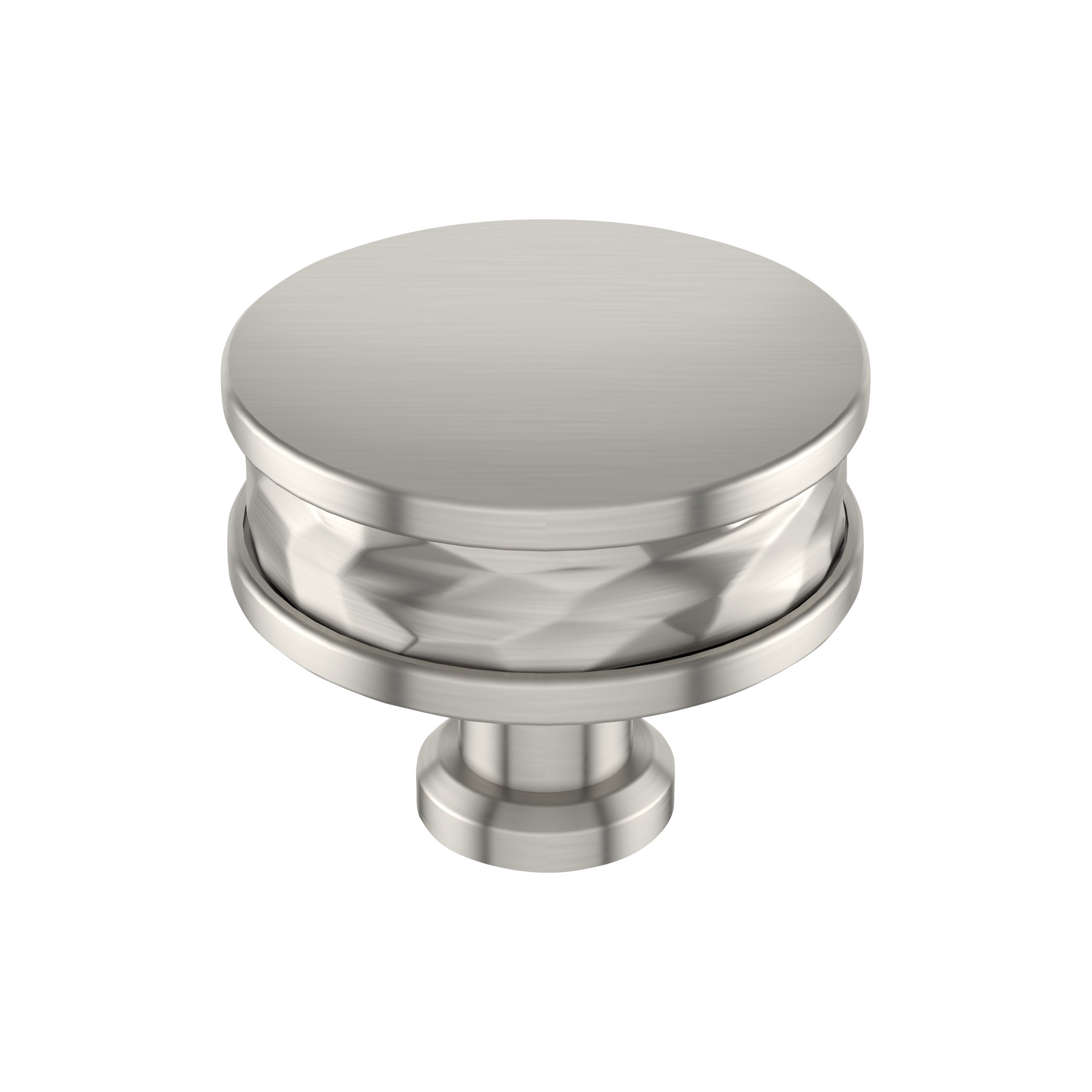 Fairfax 1-1/2 inch (38mm) Diameter Satin Nickel Cabinet Knob