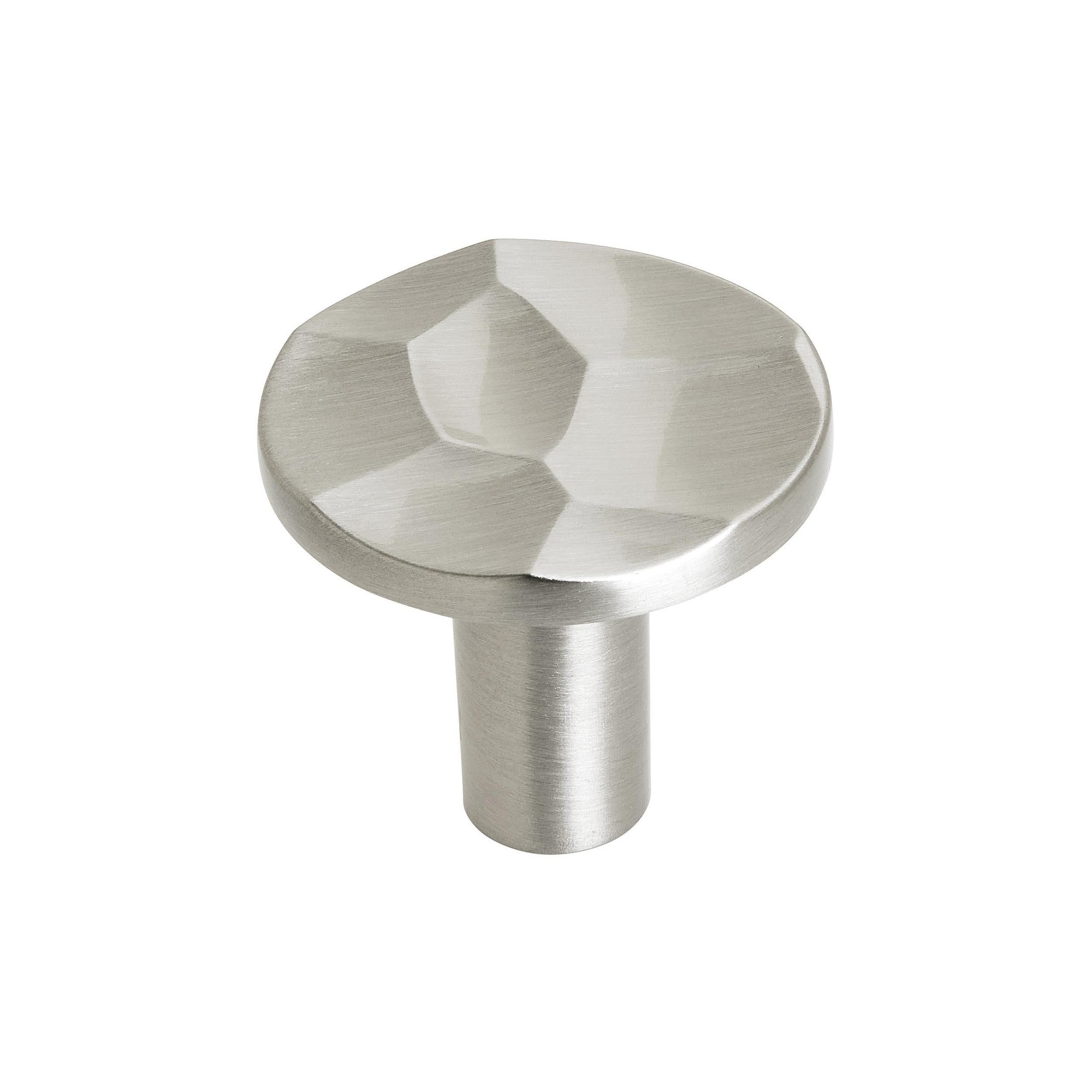 Kamari 13/16 inch (30mm) Diameter Satin Nickel Cabinet Knob