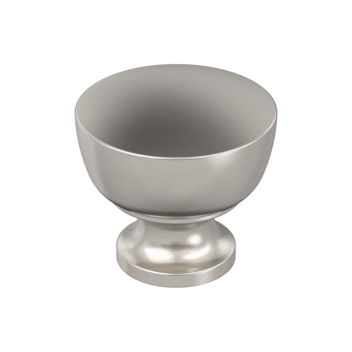 Chalice 11/4 inch (32mm) Diameter Satin Nickel Cabinet Knob