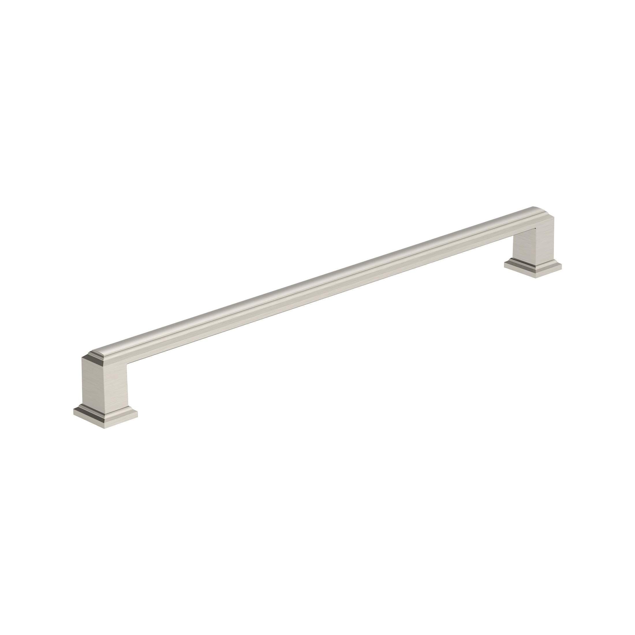 Appoint 101/16 inch (256mm) CentertoCenter Satin Nickel Cabinet Pull