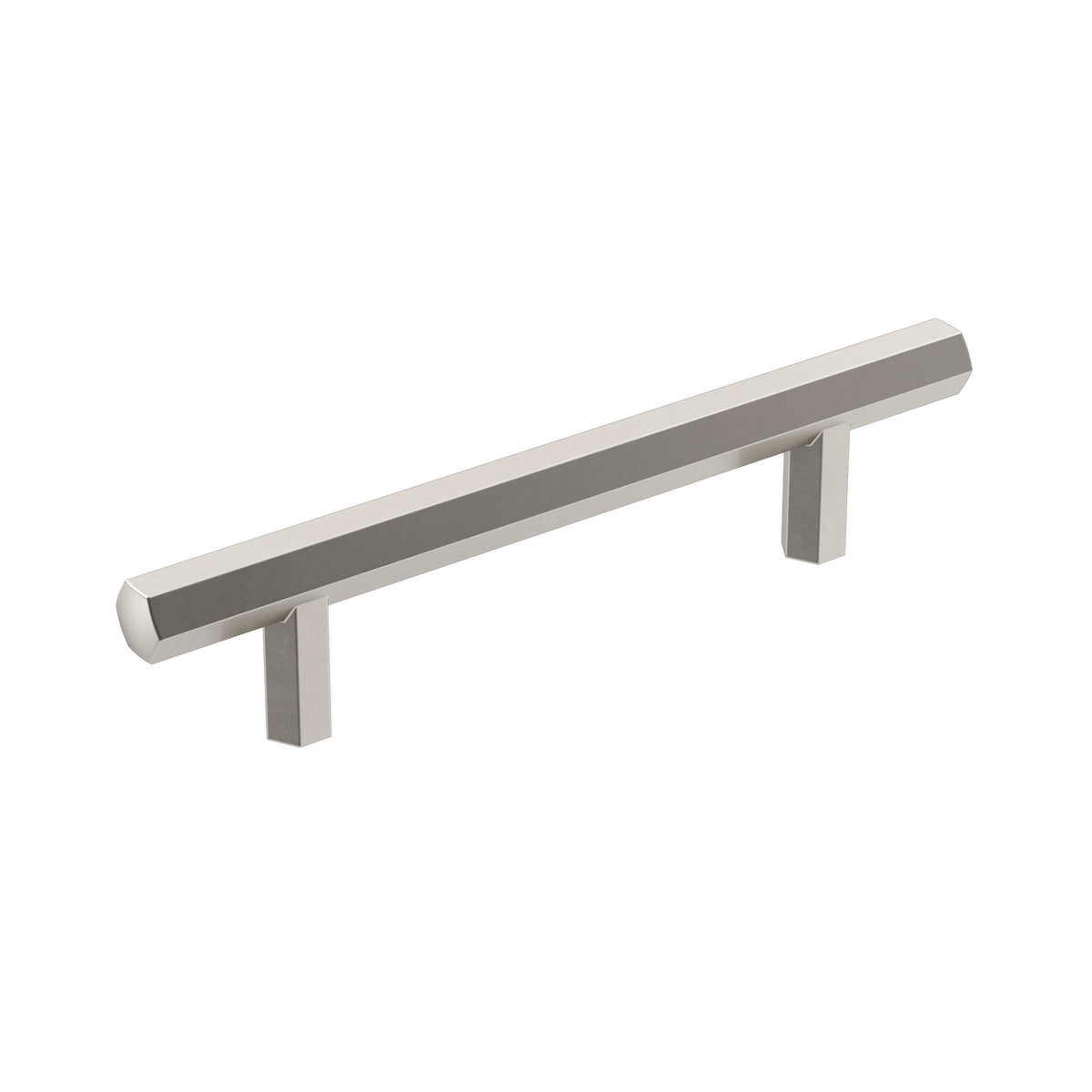 Caliber 33/4 inch (96mm) CentertoCenter Satin Nickel Cabinet Pull