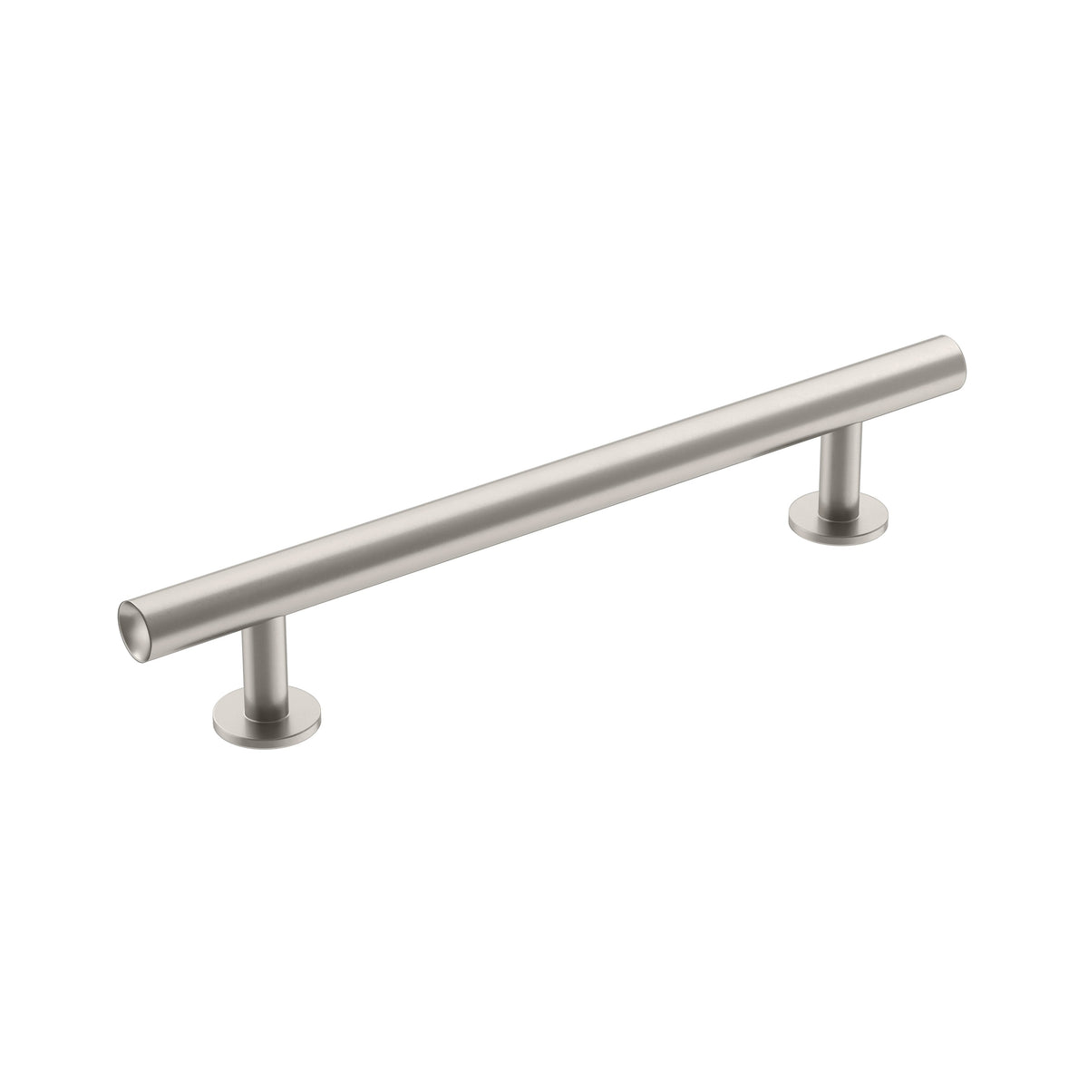 Radius 51/16 inch (128mm) CentertoCenter Satin Nickel Cabinet Pull