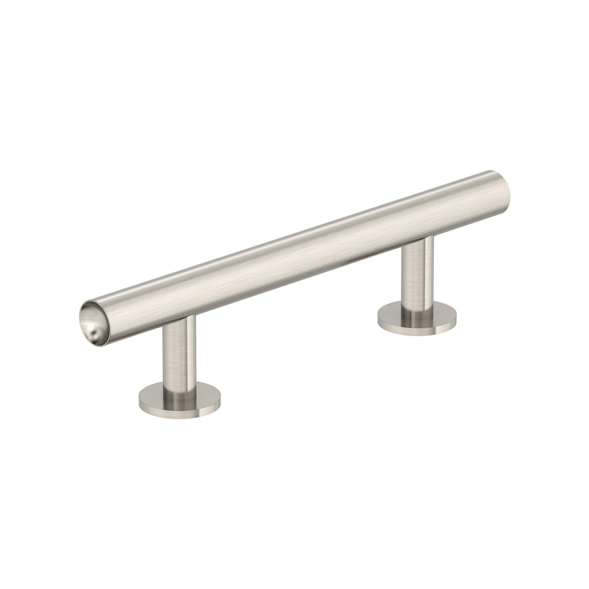 Radius 3 inch (76mm) CentertoCenter Satin Nickel Cabinet Pull