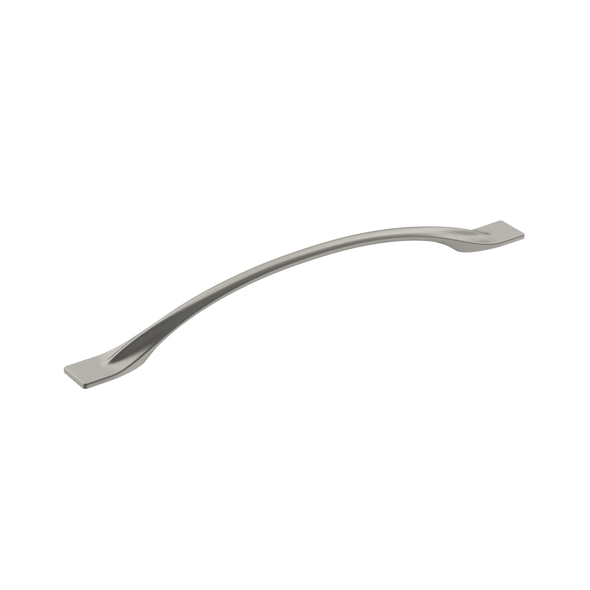 Uprise 813/16 inch (224mm) CentertoCenter Satin Nickel Cabinet Pull