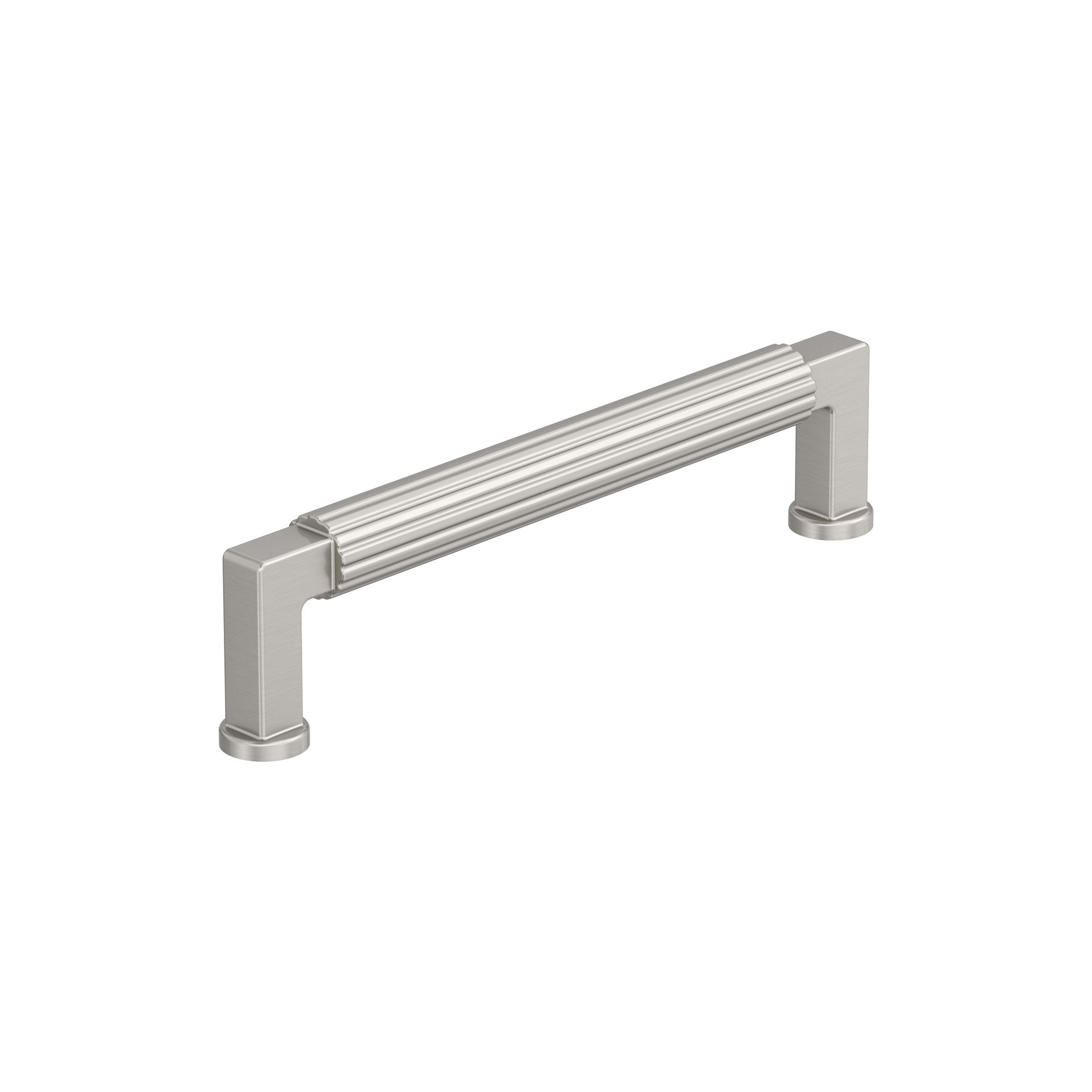Ballard 51/16 inch (128mm) CentertoCenter Satin Nickel Cabinet Pull