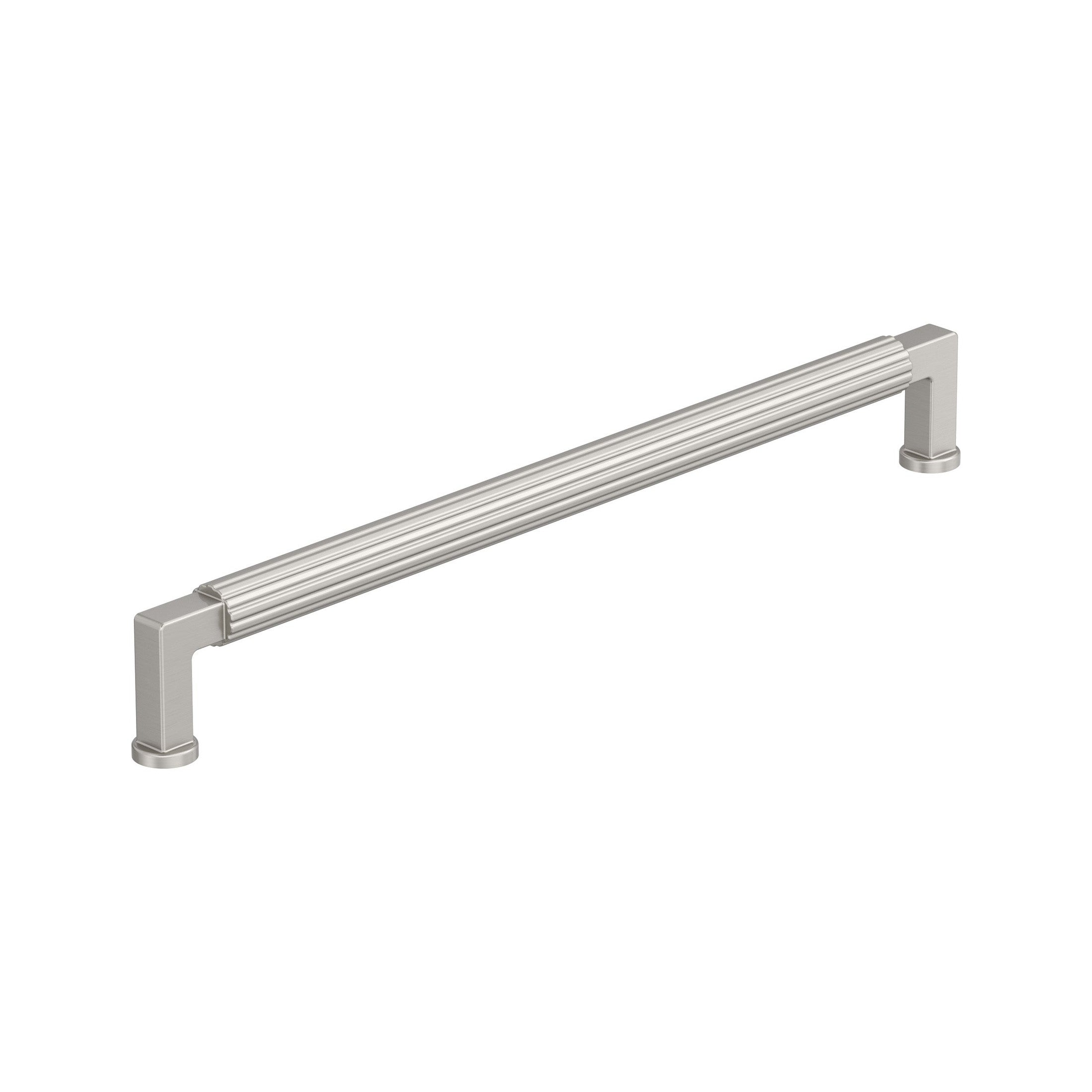 Ballard 101/16 inch (256mm) CentertoCenter Satin Nickel Cabinet Pull