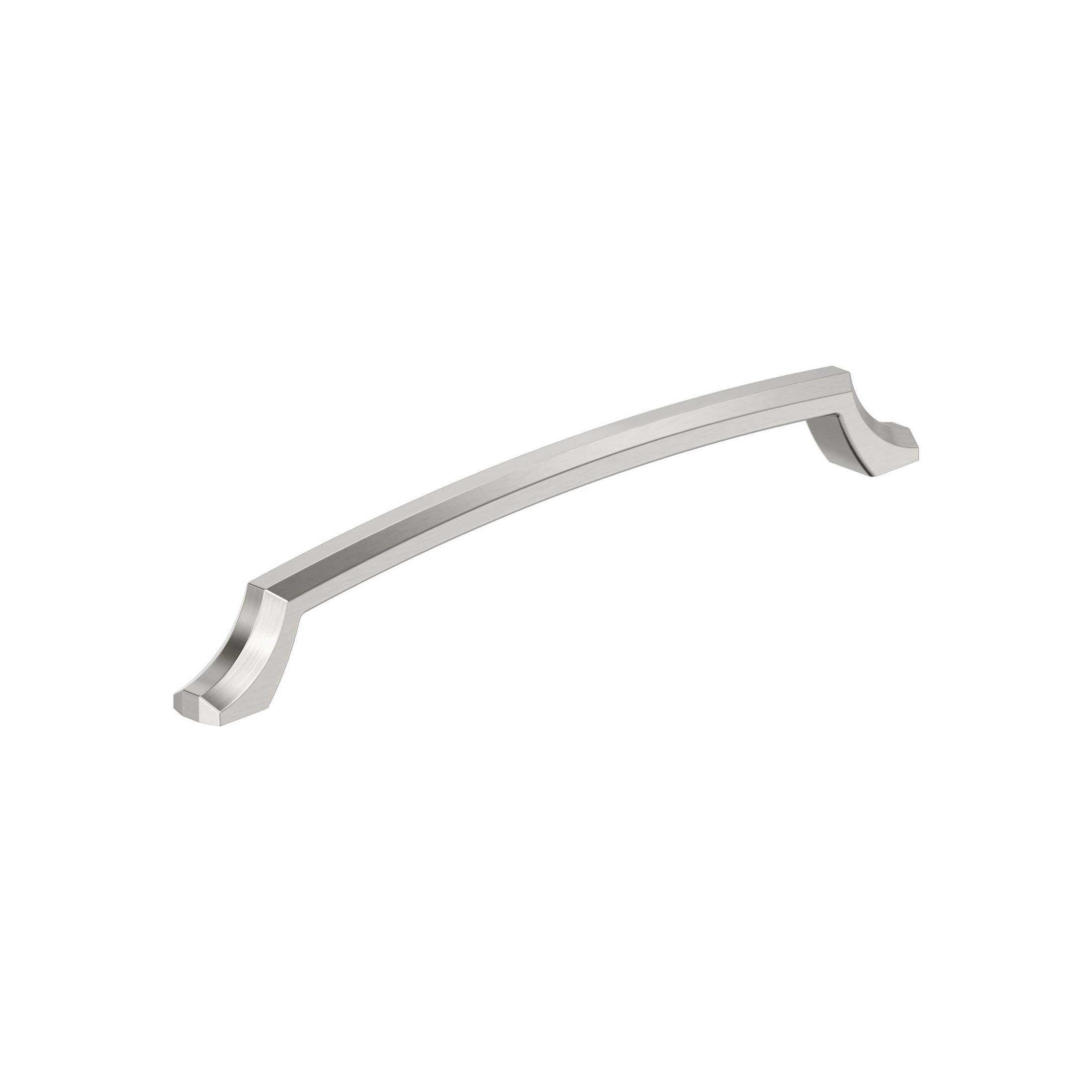 Bellamy 813/16 inch (224mm) CentertoCenter Satin Nickel Cabinet Pull