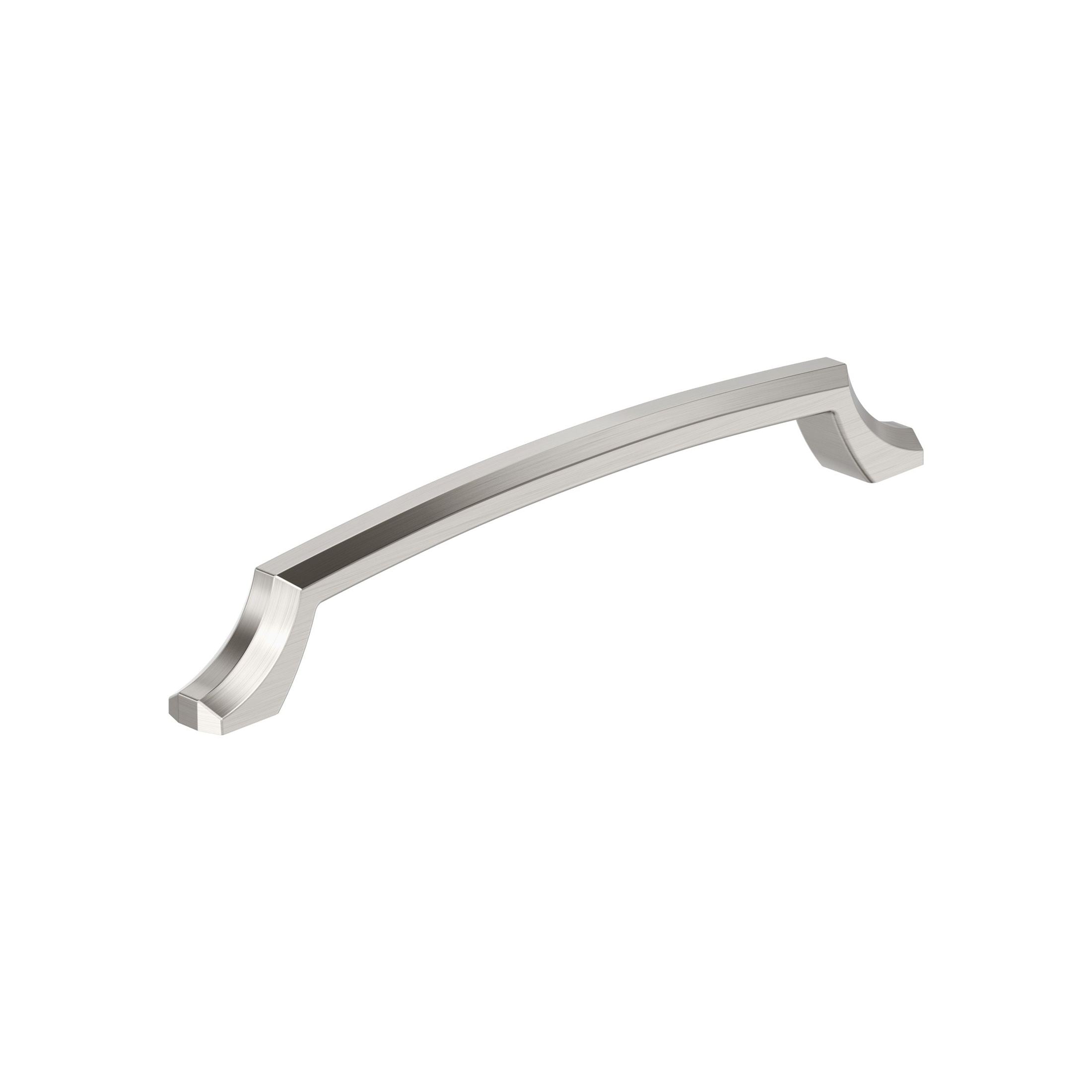 Bellamy 79/16 inch (192mm) CentertoCenter Satin Nickel Cabinet Pull