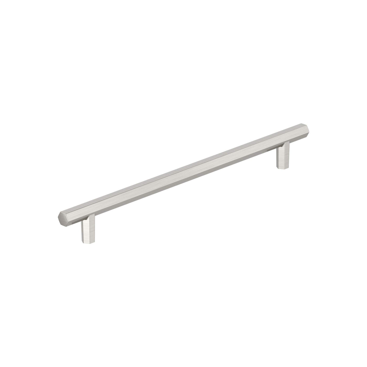 Caliber 813/16 inch (224mm) CentertoCenter Satin Nickel Cabinet Pull