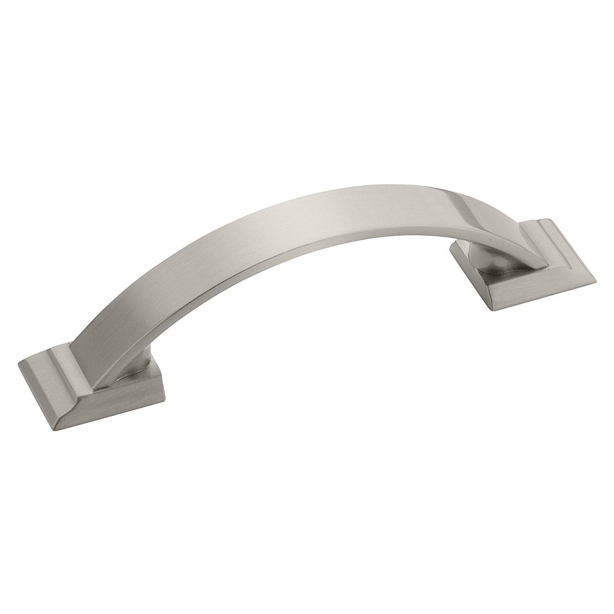 Candler 3 inch (76mm) CentertoCenter Satin Nickel Cabinet Pull