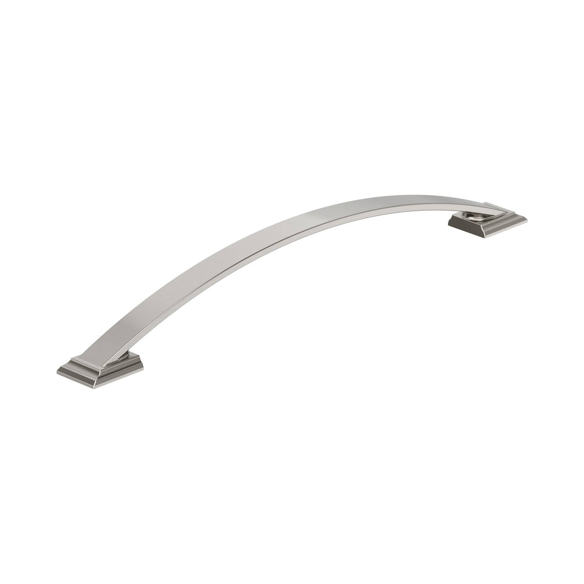 Candler 101/16 inch (256mm) CentertoCenter Satin Nickel Cabinet Pull
