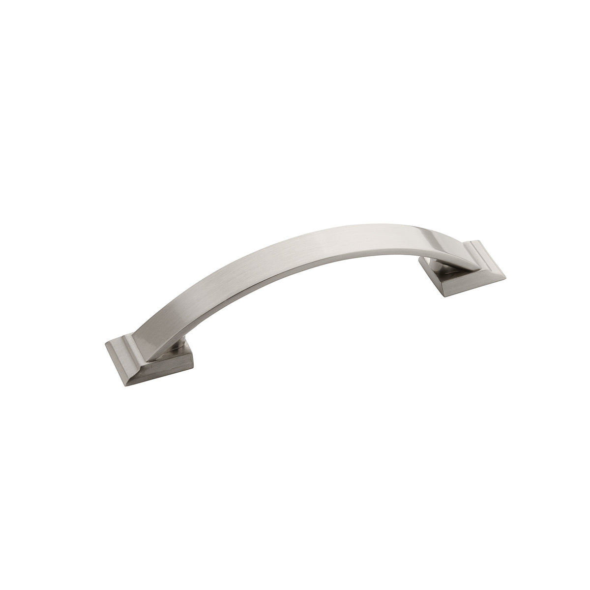 Candler 33/4 inch (96mm) CentertoCenter Satin Nickel Cabinet Pull
