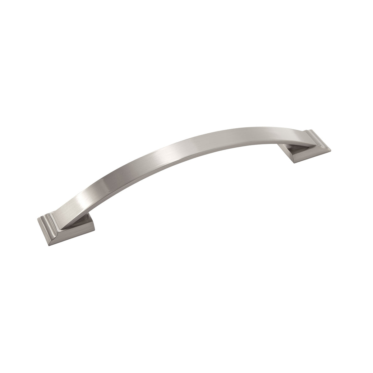 Candler 65/16 inch (160mm) CentertoCenter Satin Nickel Cabinet Pull