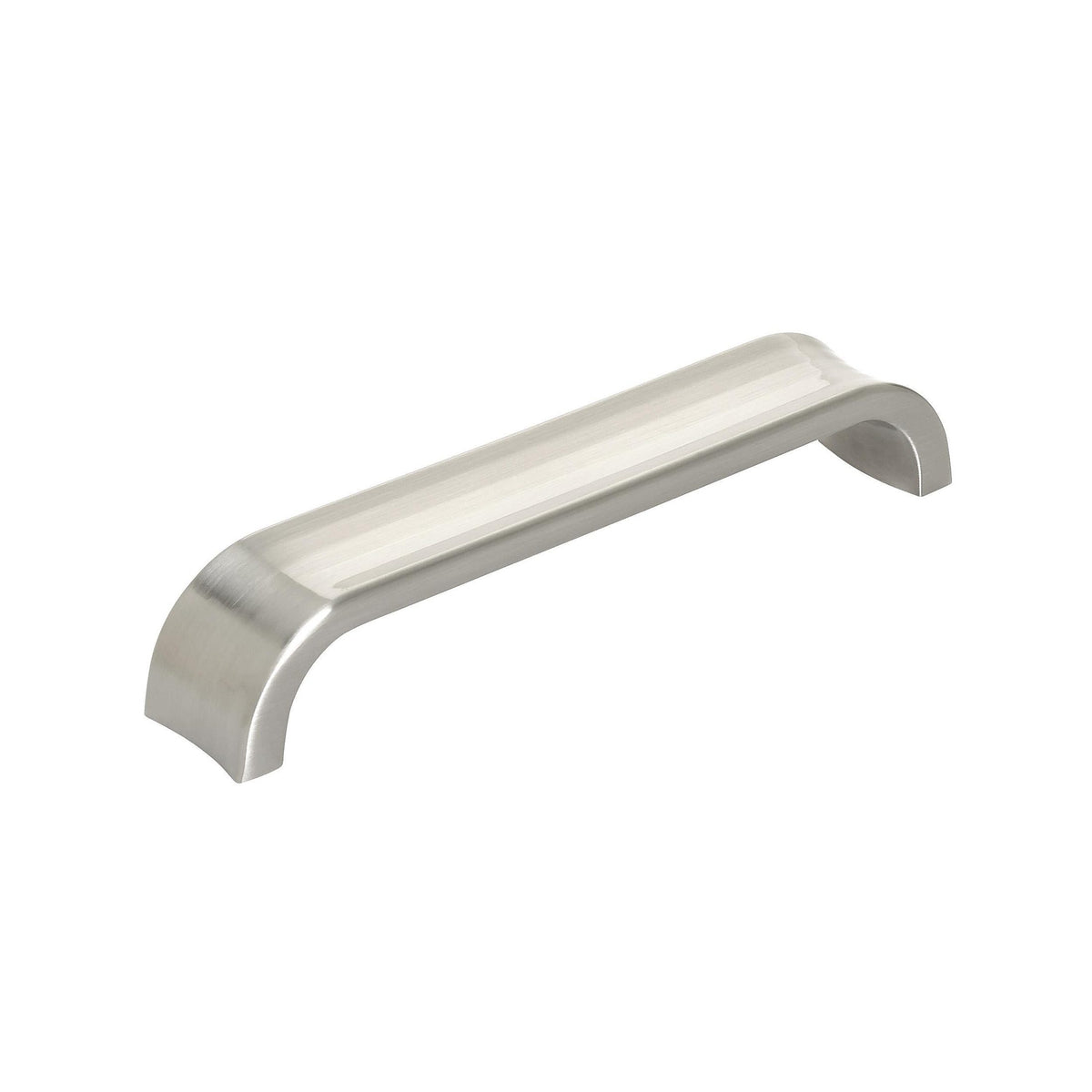Concentric 51/16 inch (128mm) CentertoCenter Satin Nickel Cabinet Pull