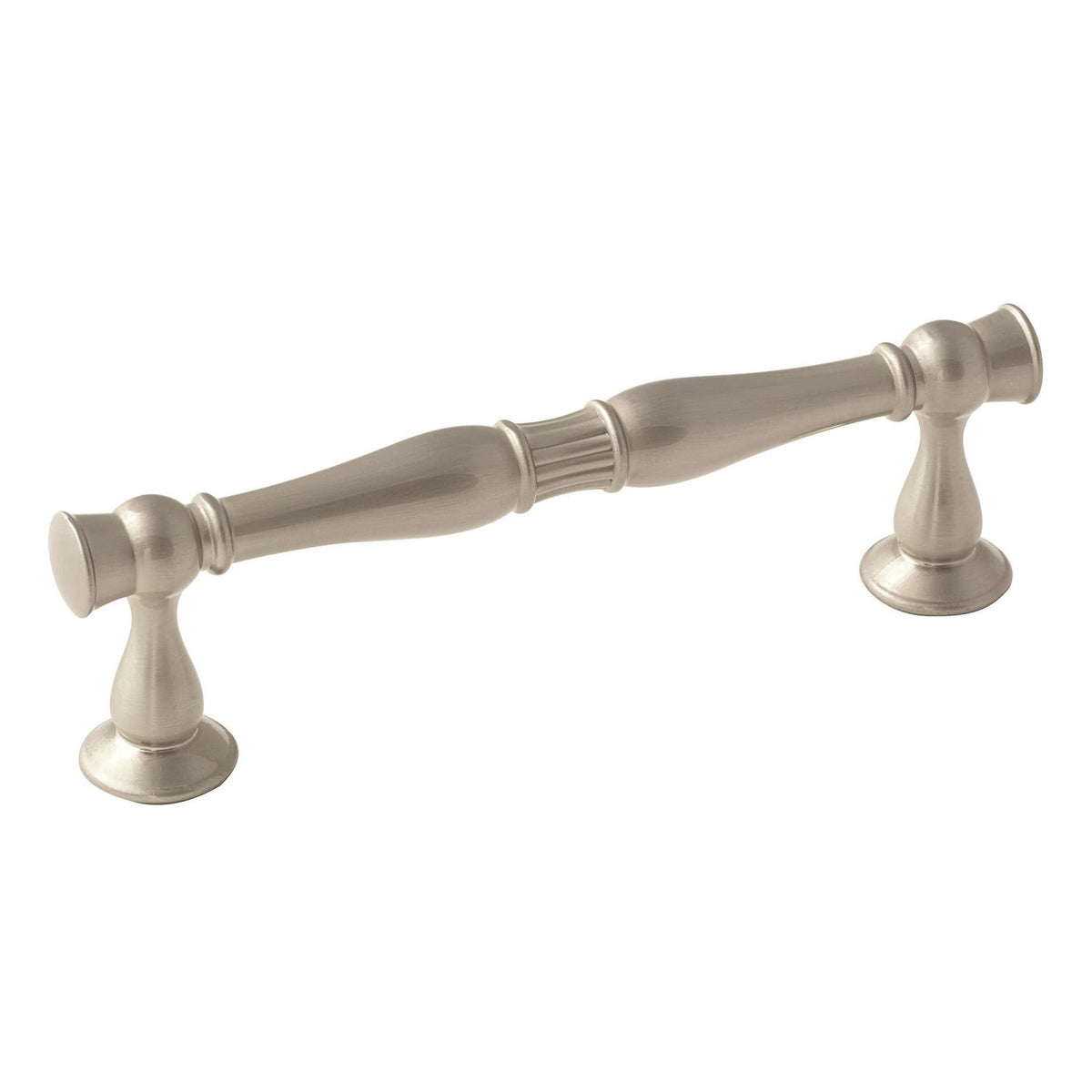 Crawford 33/4 inch (96mm) CentertoCenter Satin Nickel Cabinet Pull