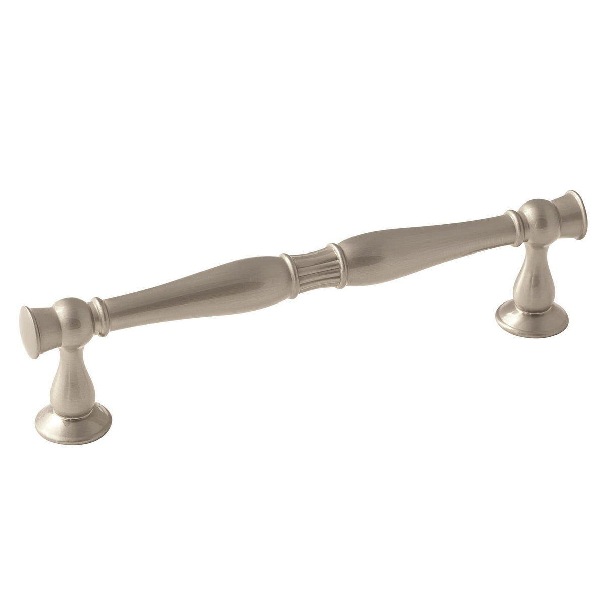 Crawford 51/16 inch (128mm) CentertoCenter Satin Nickel Cabinet Pull