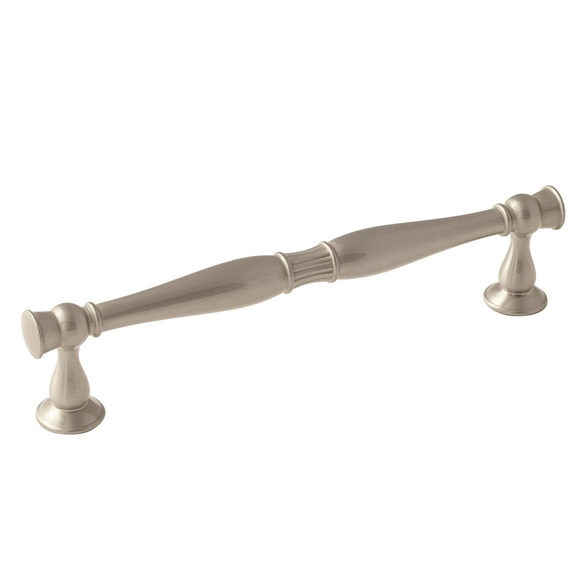 Crawford 65/16 inch (160mm) CentertoCenter Satin Nickel Cabinet Pull